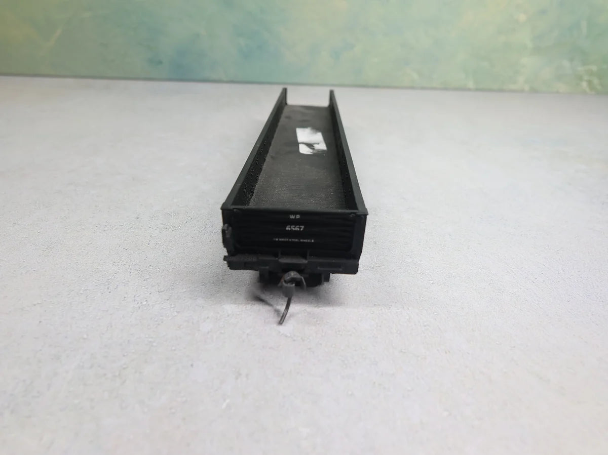 USED Life-Like HO Scale 52'6" Drop End Mill Gondola Western Pacific WP #6509 Proto2000