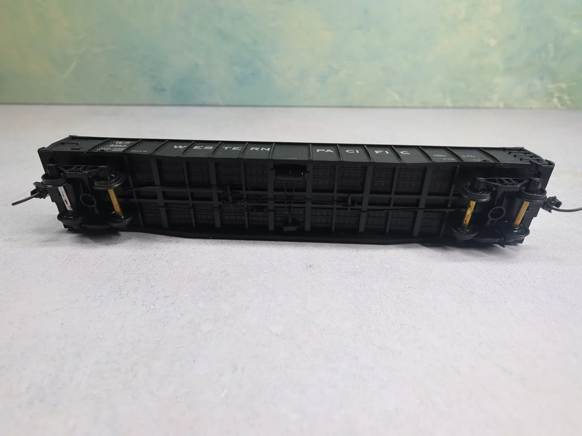 USED Life-Like HO Scale 52'6" Drop End Mill Gondola Western Pacific WP #6509 Proto2000