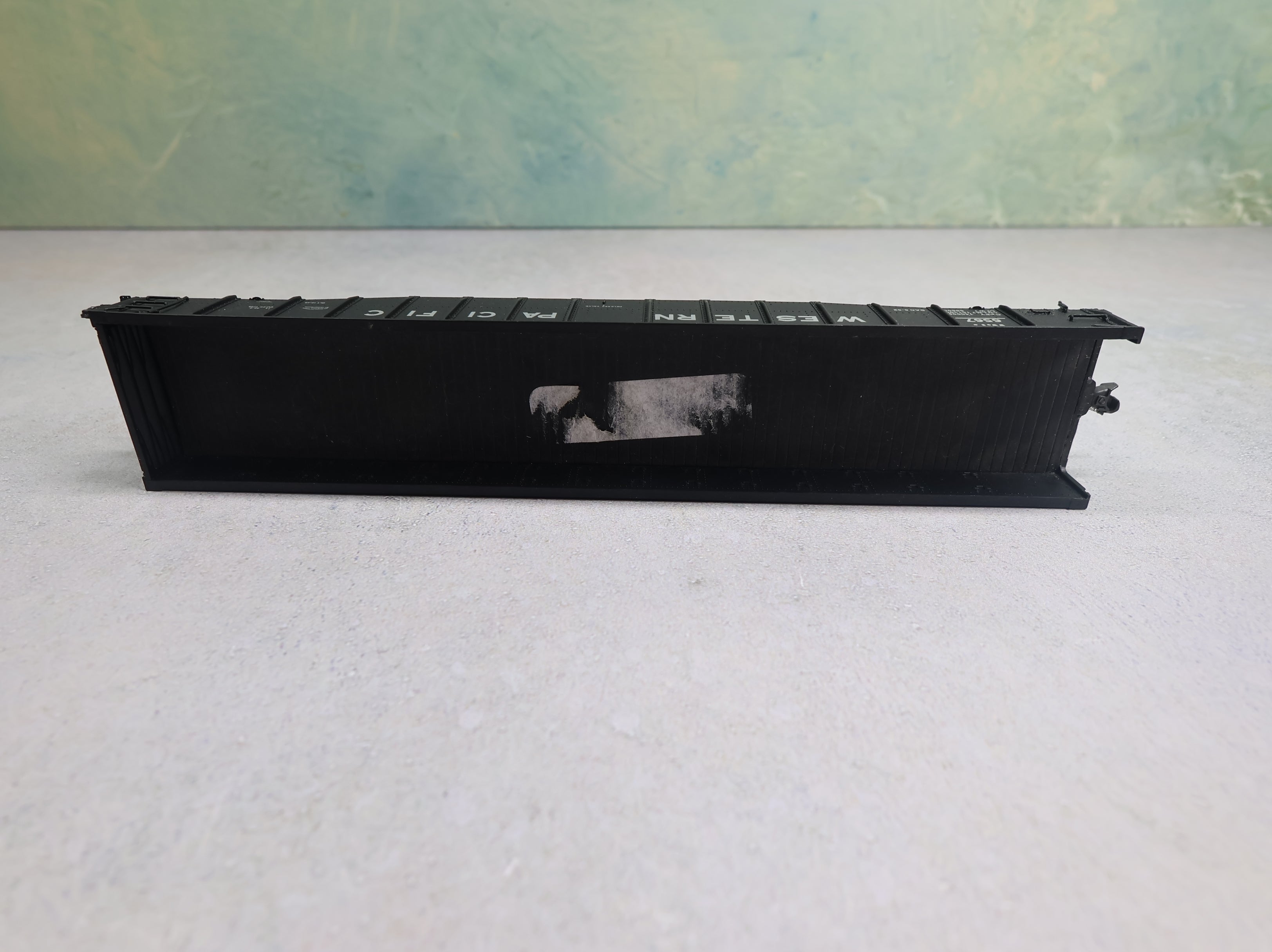 USED Life-Like HO Scale 52' 6" Drop End Mill Gondola Western Pacific WP #6509 Proto 2000