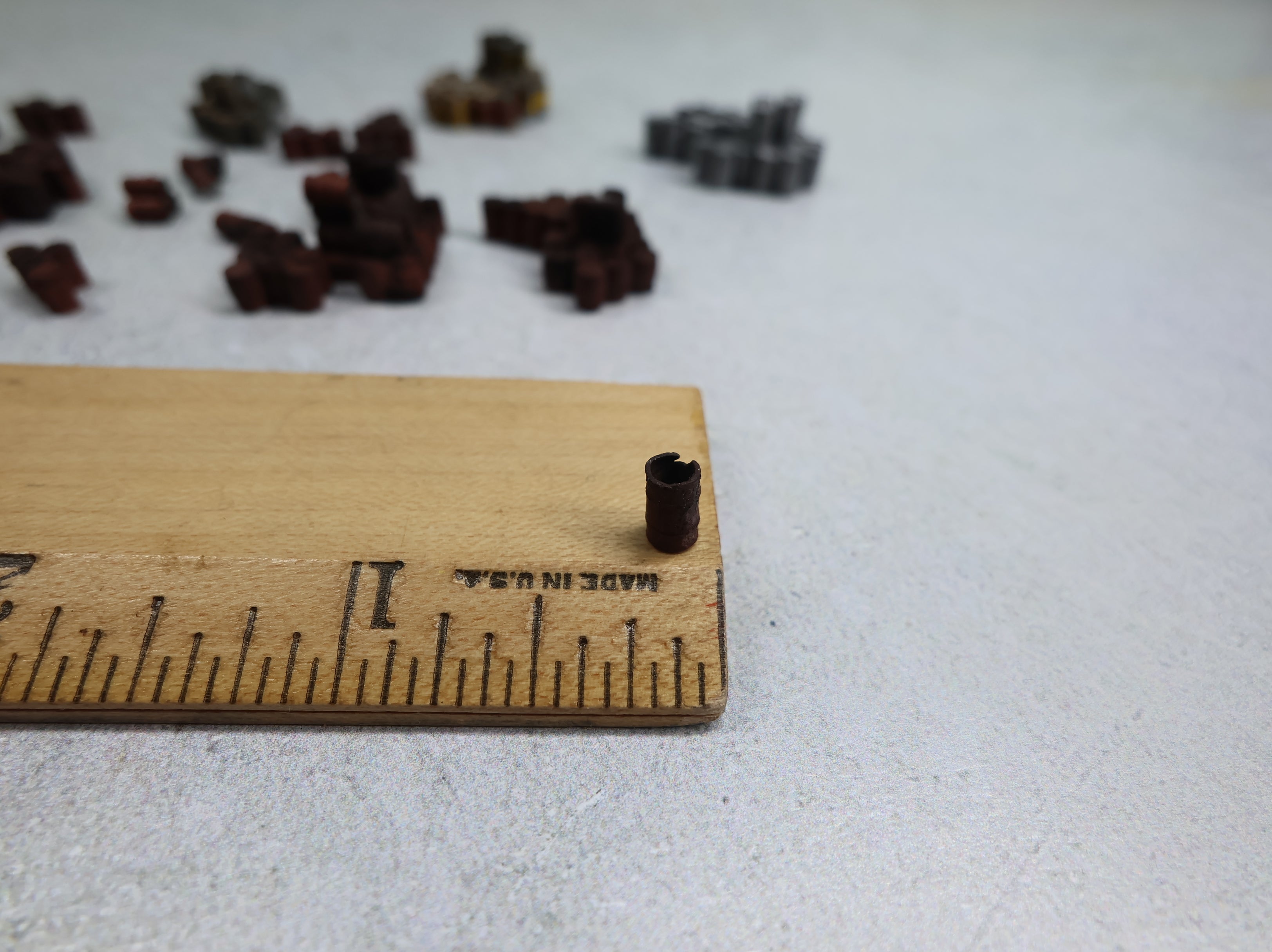 USED N Scale Clumps of Barrels