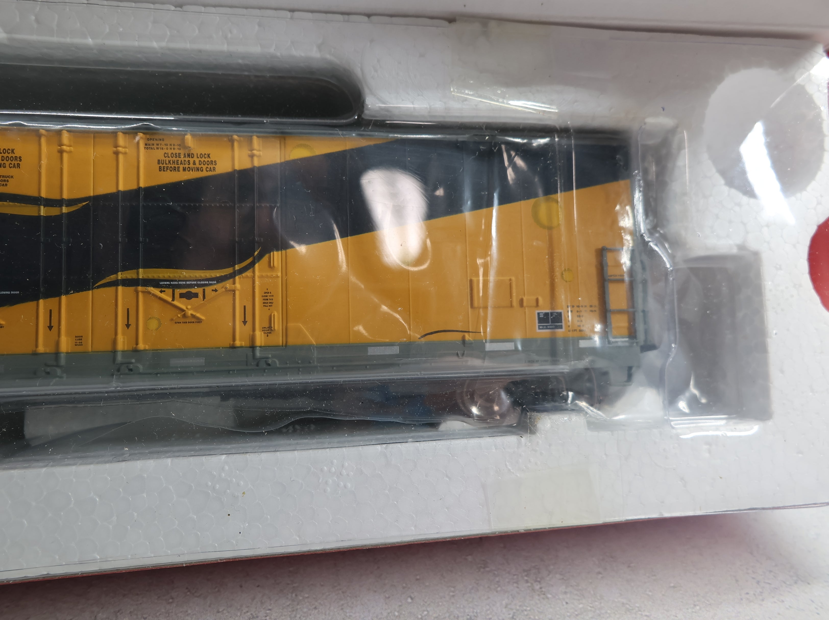 USED Atlas 20001001 HO Scale Evans 53' DD RBL Box Car Wisconsin and Southern WSOR #503194 Ex-Sargento Cheese Car