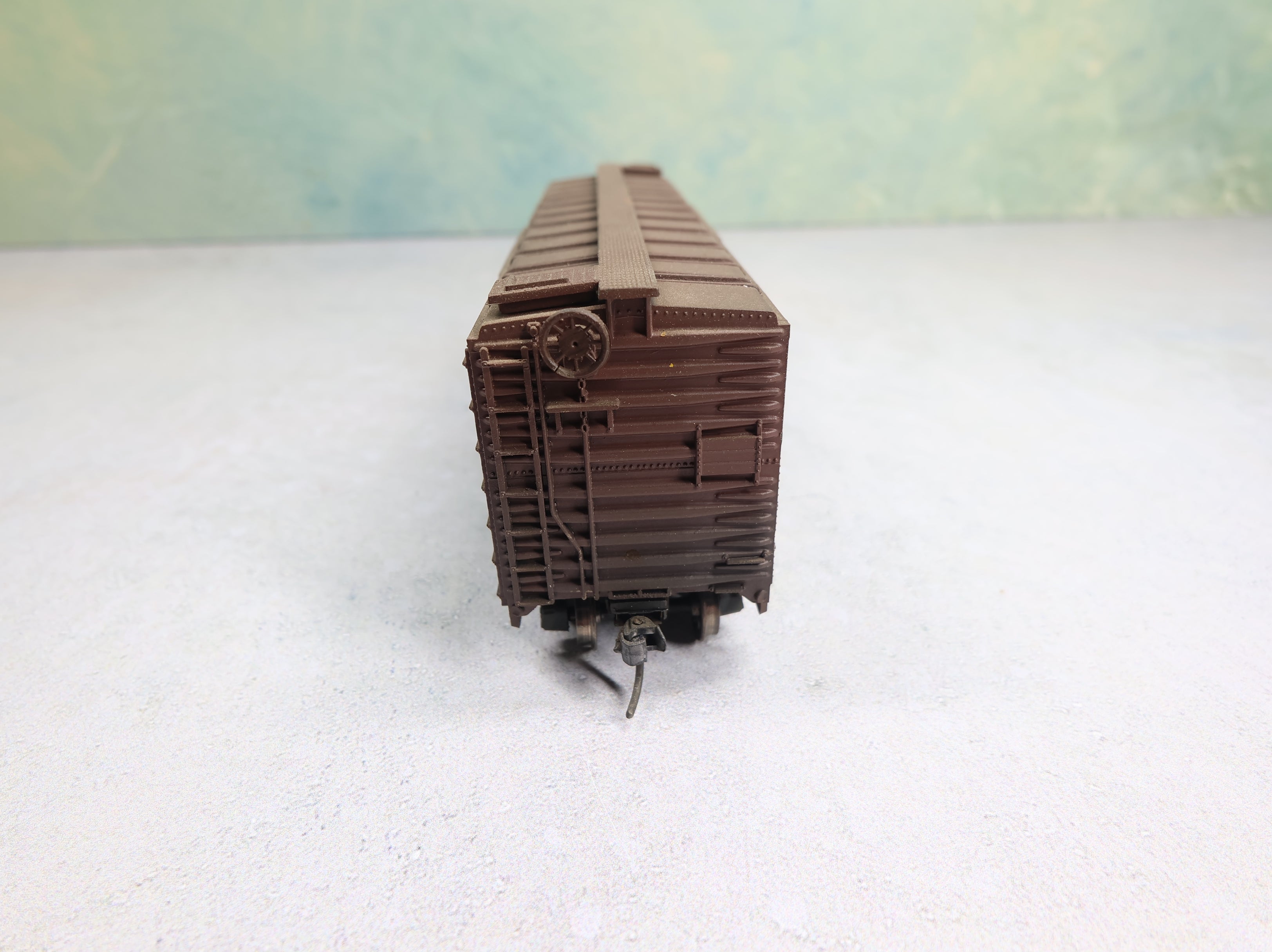 USED Athearn HO Scale 40' Box Car Weathered Santa Fe ATSF #145627 Weathered