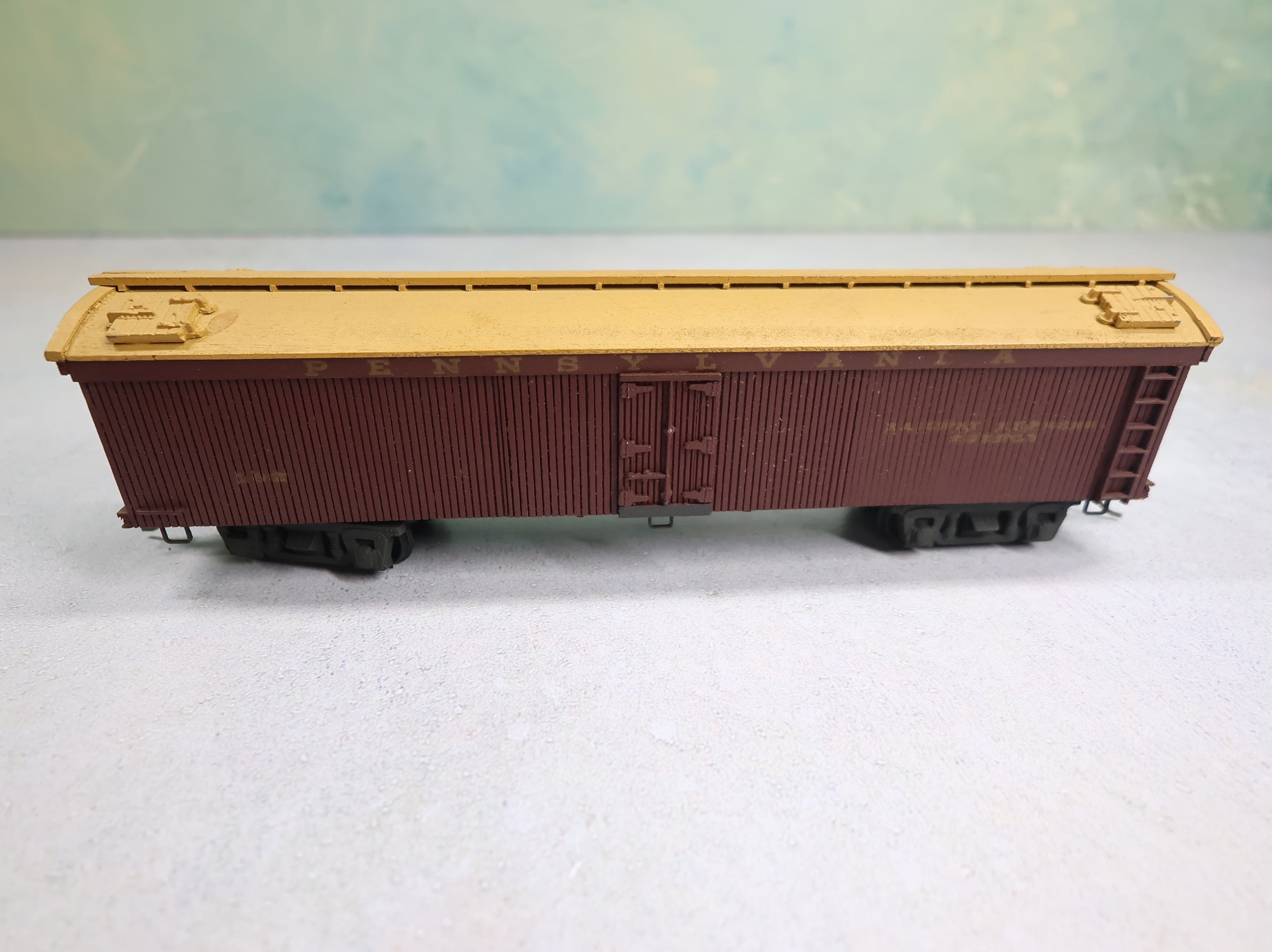 USED HO Scale 50' Wooden Railway Express Agency Pennsylvania #162
