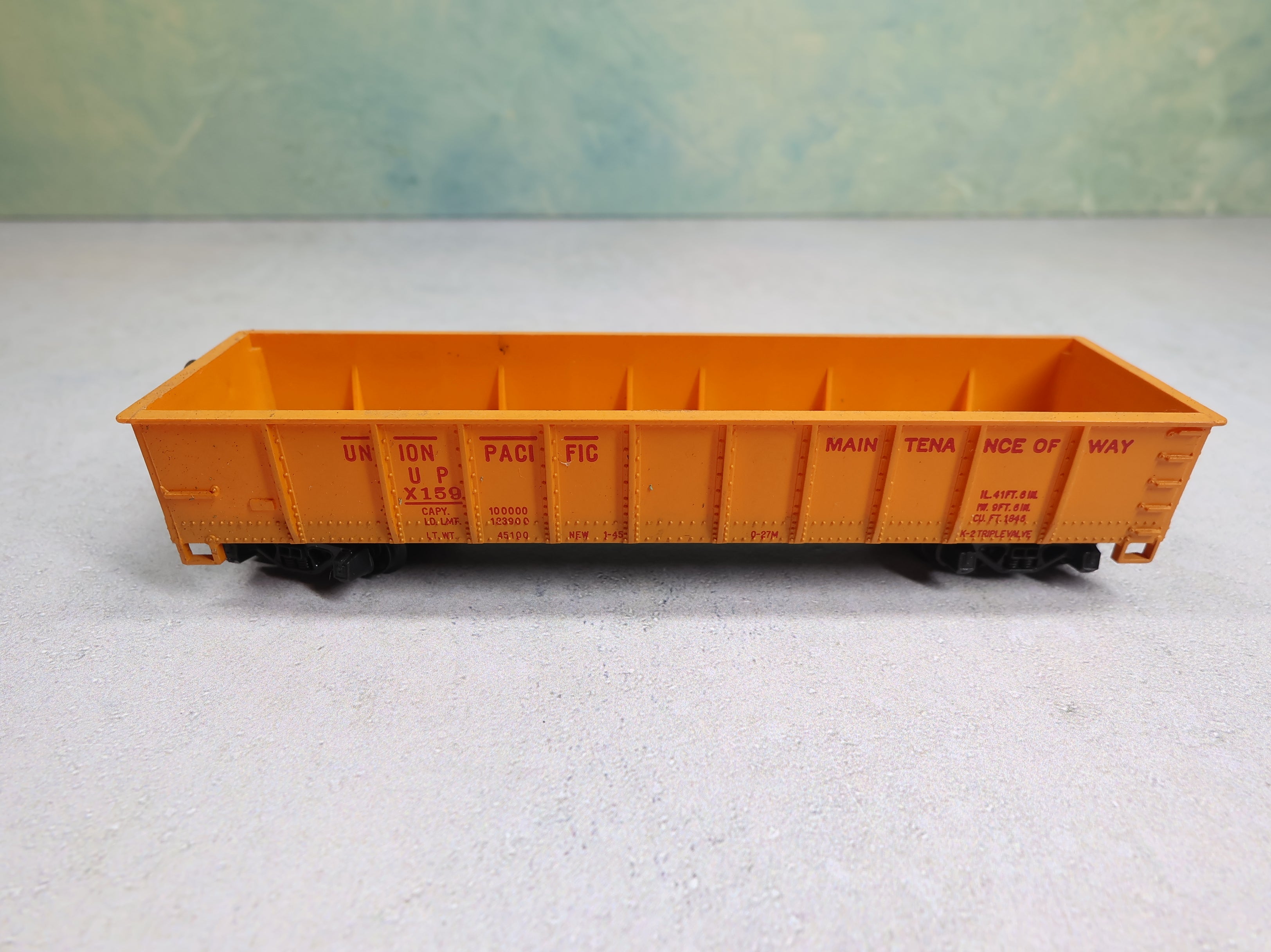 USED Tyco HO Scale Gondola Union Pacific UP #X159