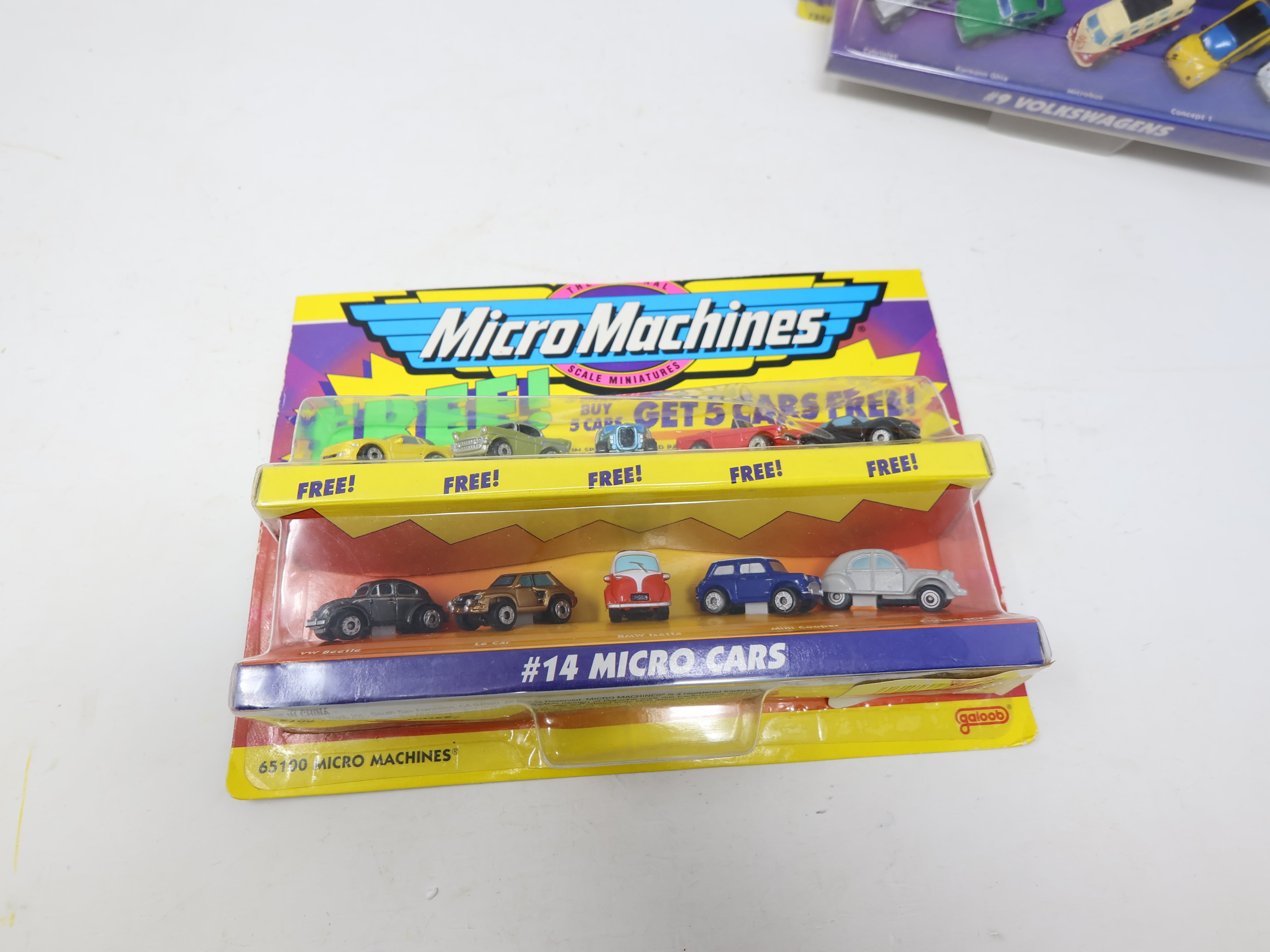 USED MicroMachines , Lot of 20 Micro Cars & Volkswagens (New Old Stock)