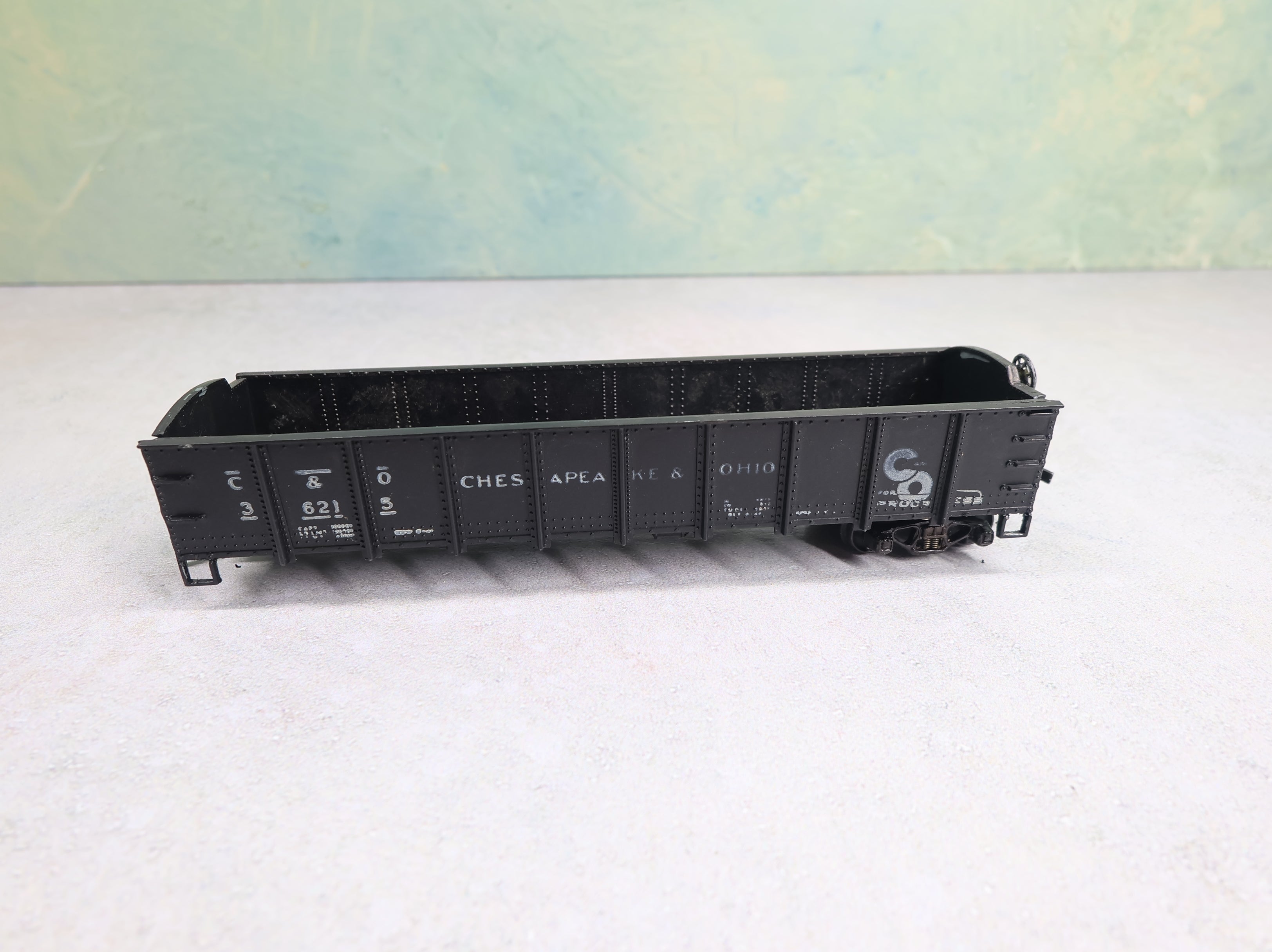 USED HO Scale 40' Gondola Chesapeake and Ohio C&O #36215 Metal