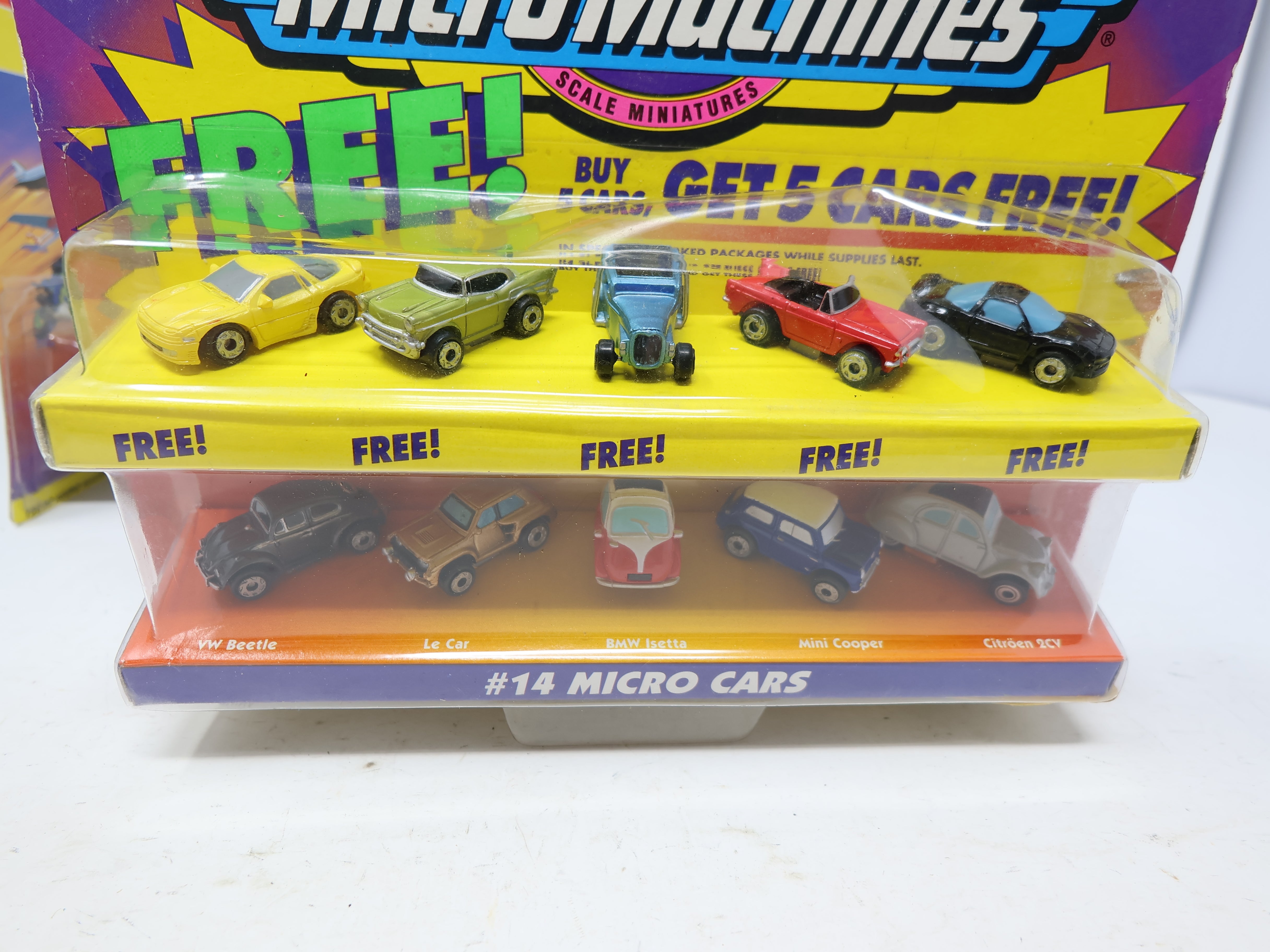USED MicroMachines , Lot of 20 Micro Cars & Volkswagens (New Old Stock)