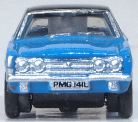 Oxford Diecast NCOR3005 N Scale Electric Monza Blue Cortina MKIII Model Car