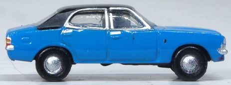Oxford Diecast NCOR3005 N Scale Electric Monza Blue Cortina MKIII Model Car