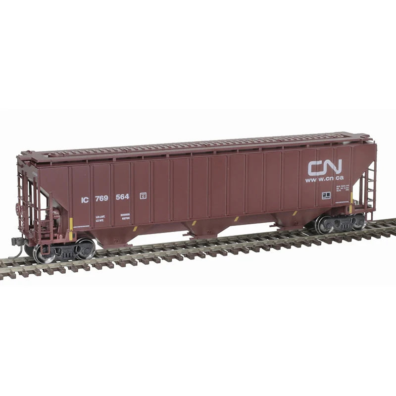 Atlas Trainman 20006654 HO Scale Thrall 4750 Covered Hopper Canadian National IC #769578