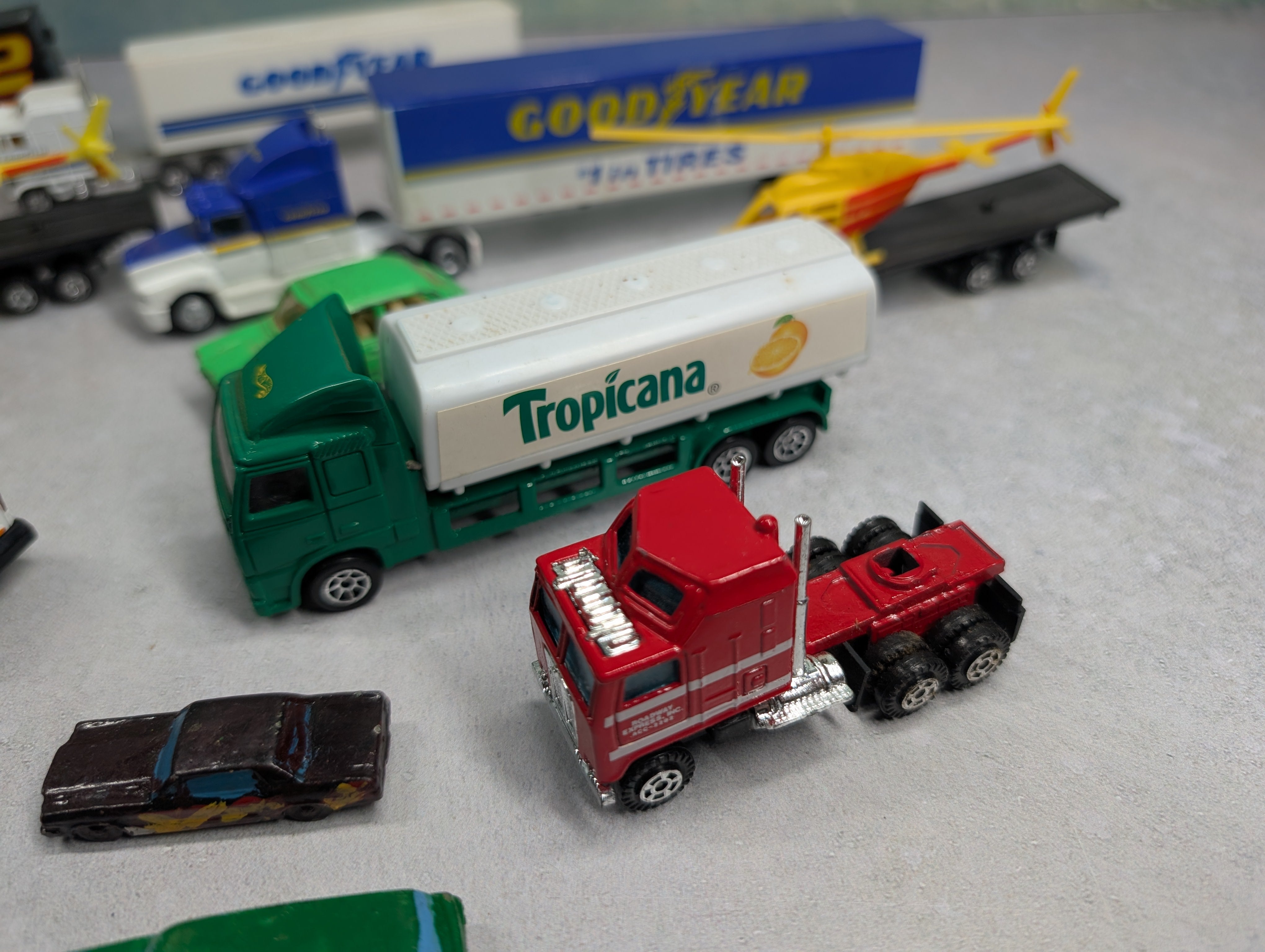 USED Lot of Vehicles Tropicana, GoodYear, Helicopter + more