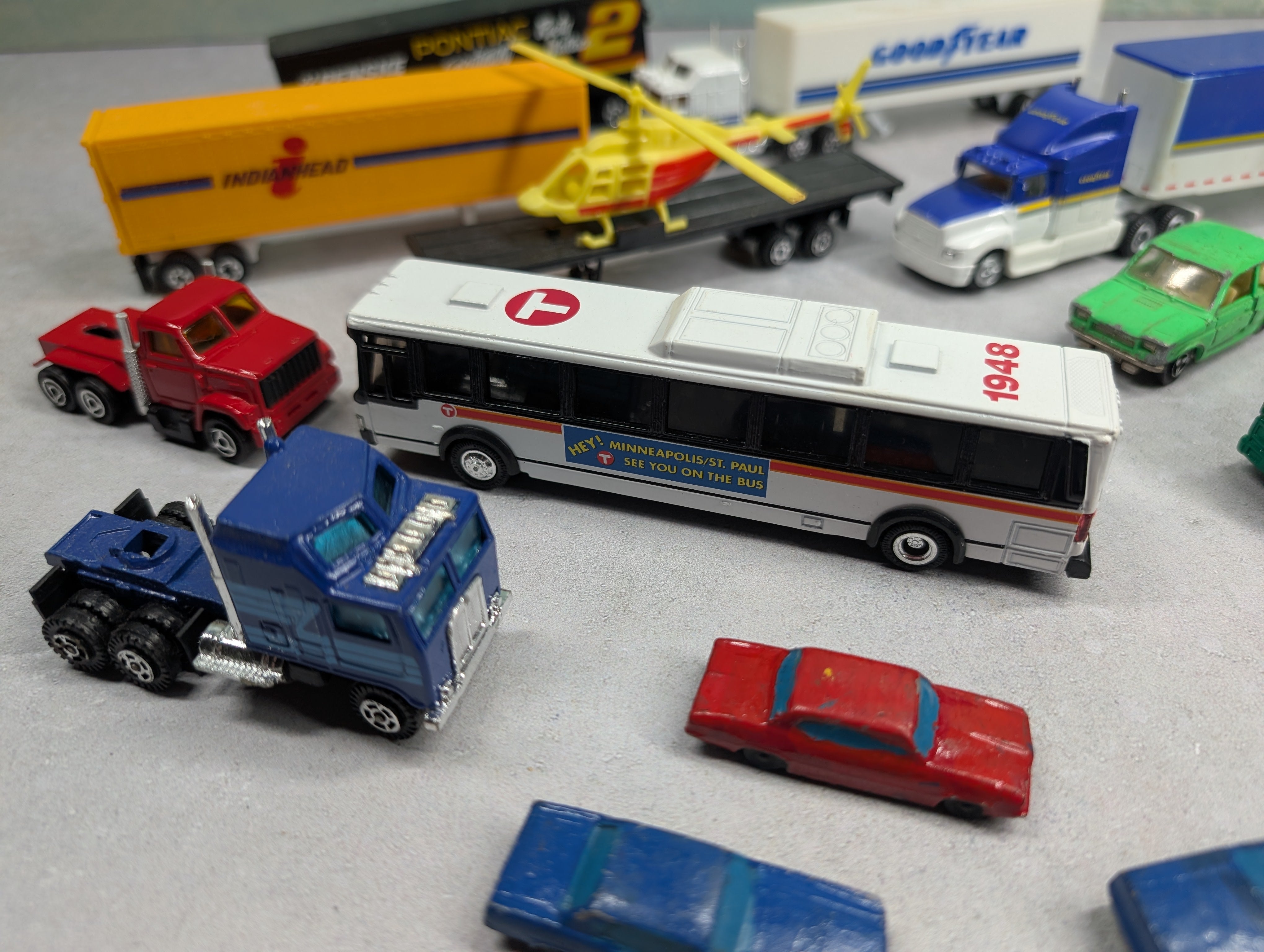 USED Lot of Vehicles Tropicana, GoodYear, Helicopter + more