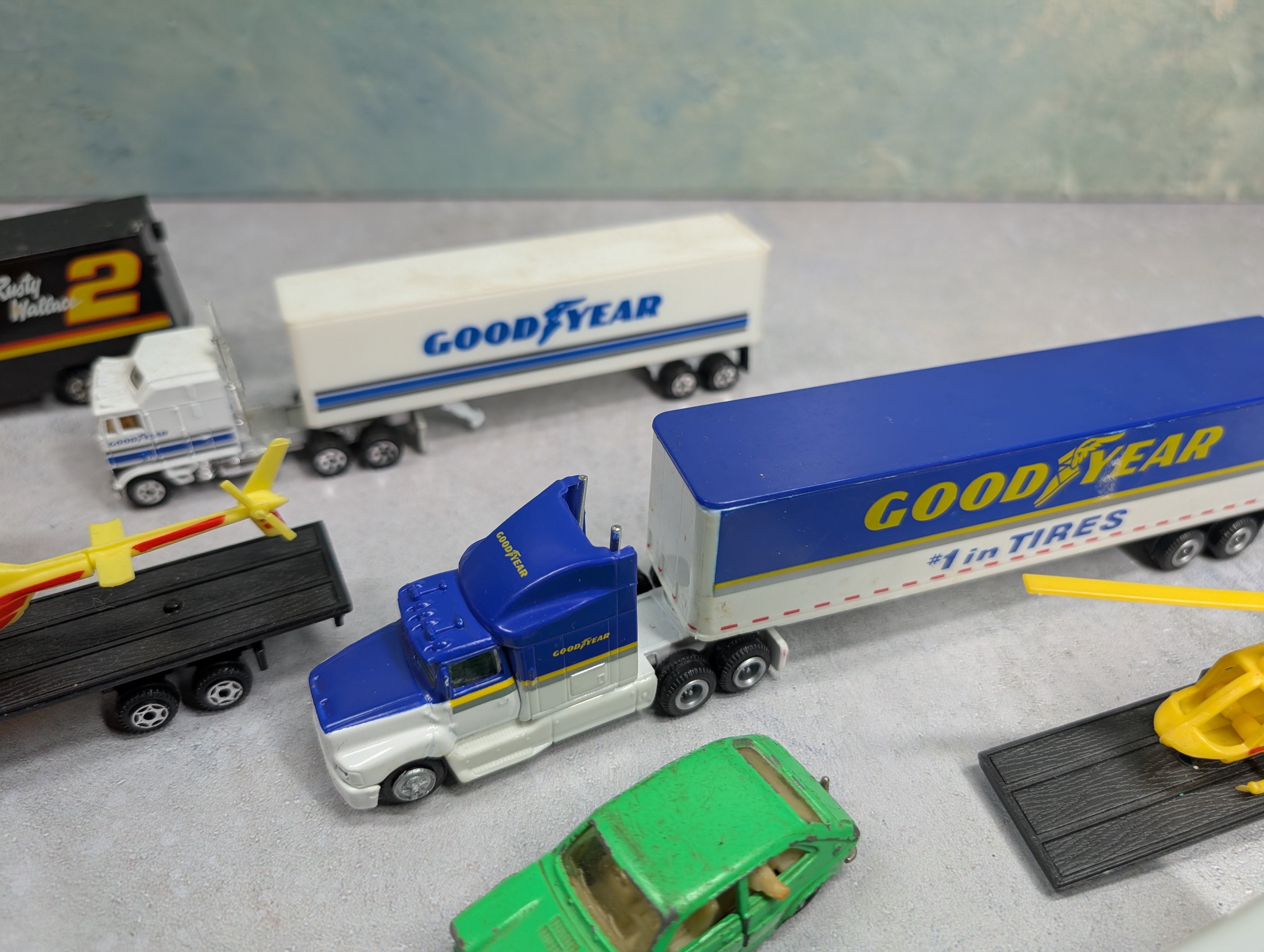 USED Lot of Vehicles Tropicana, GoodYear, Helicopter + more