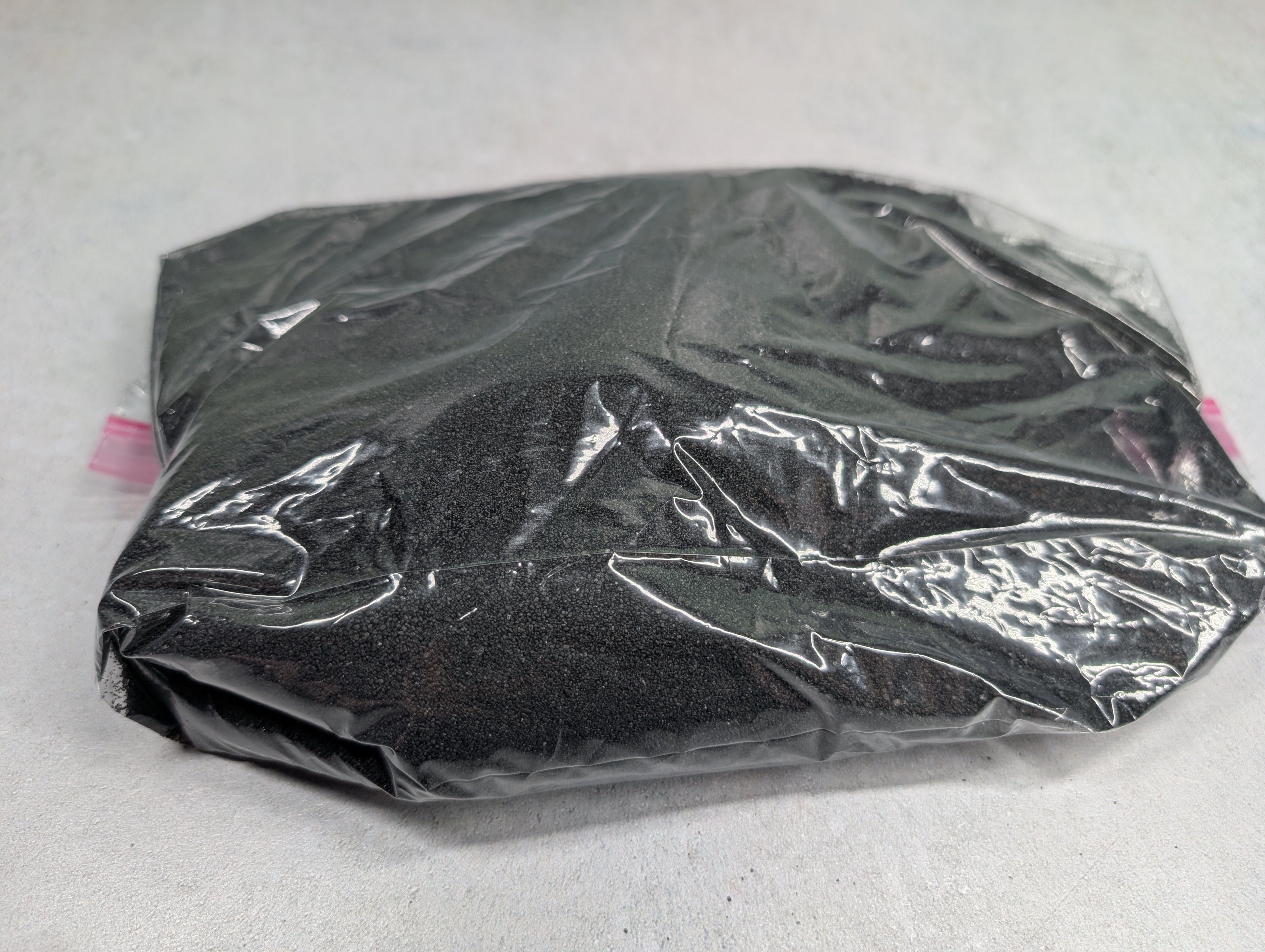 MULTI Scale Fine Black Decorative Sand to be Used as Coal for Model Railroad (3+lbs)