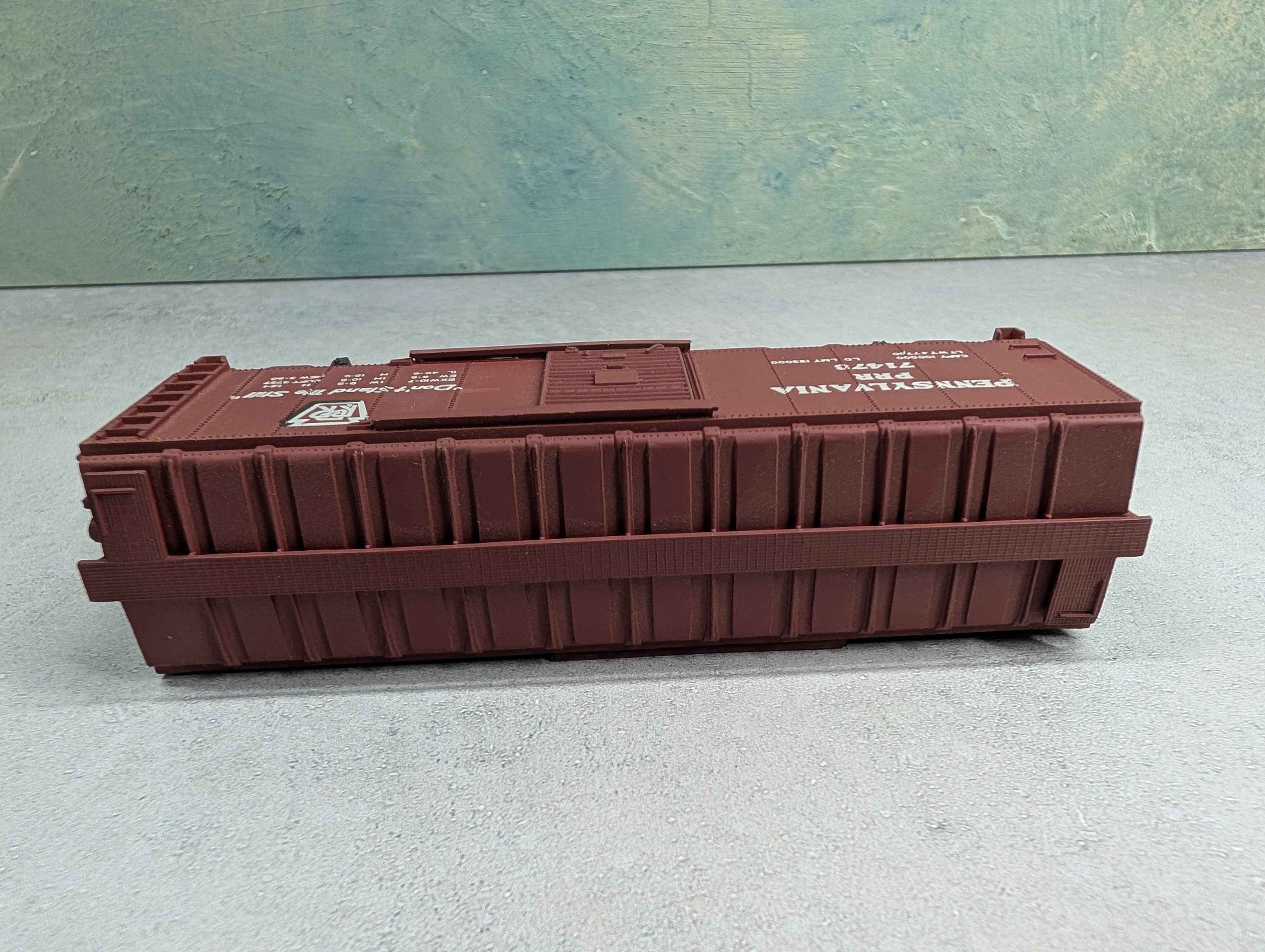 USED HOTCO HO Scale 40' Box Car Pennsylvania PRR #71473