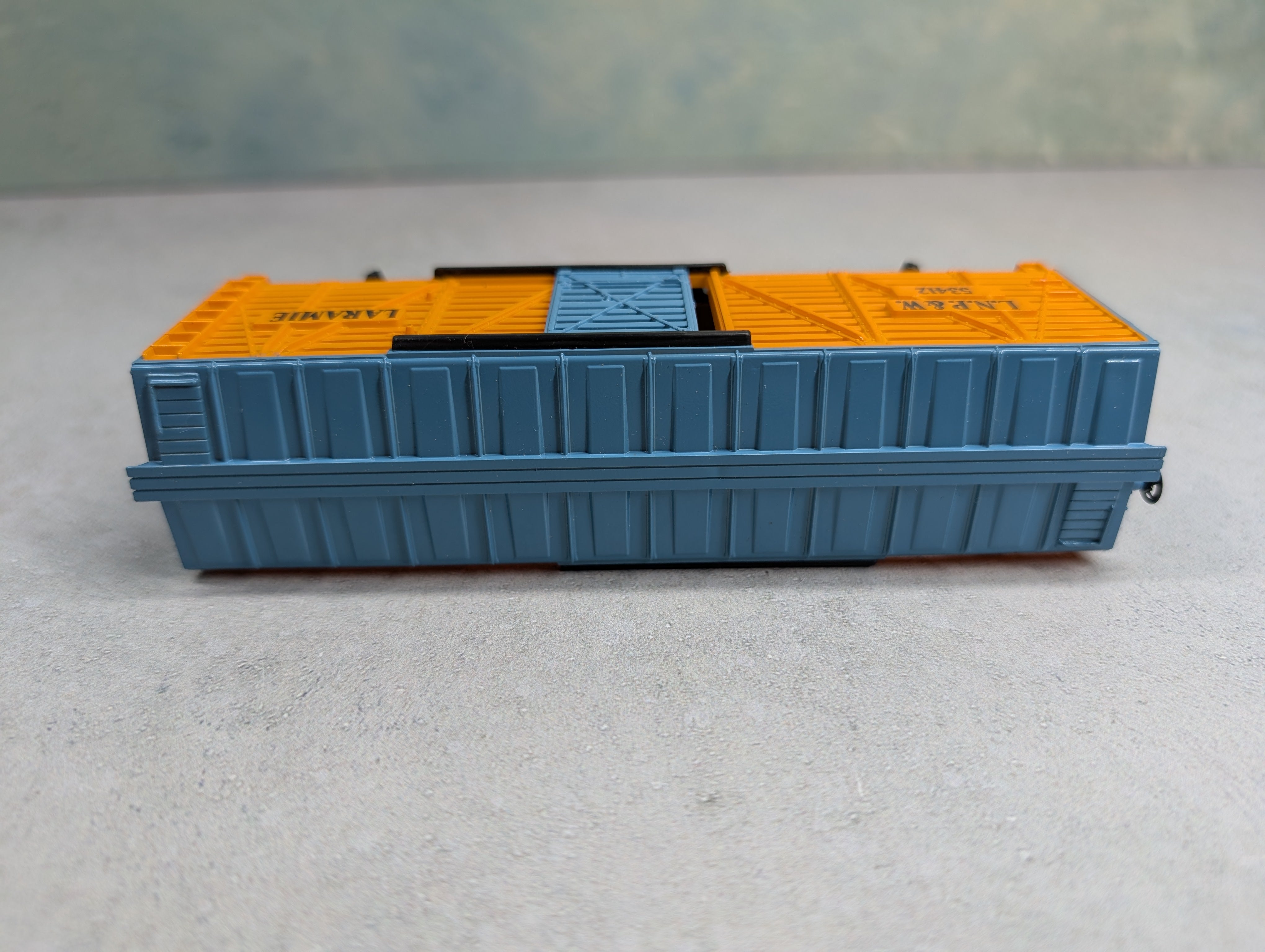 USED Tyco HO Scale 40' Cattle Box Car Laramie LNP&W #53412