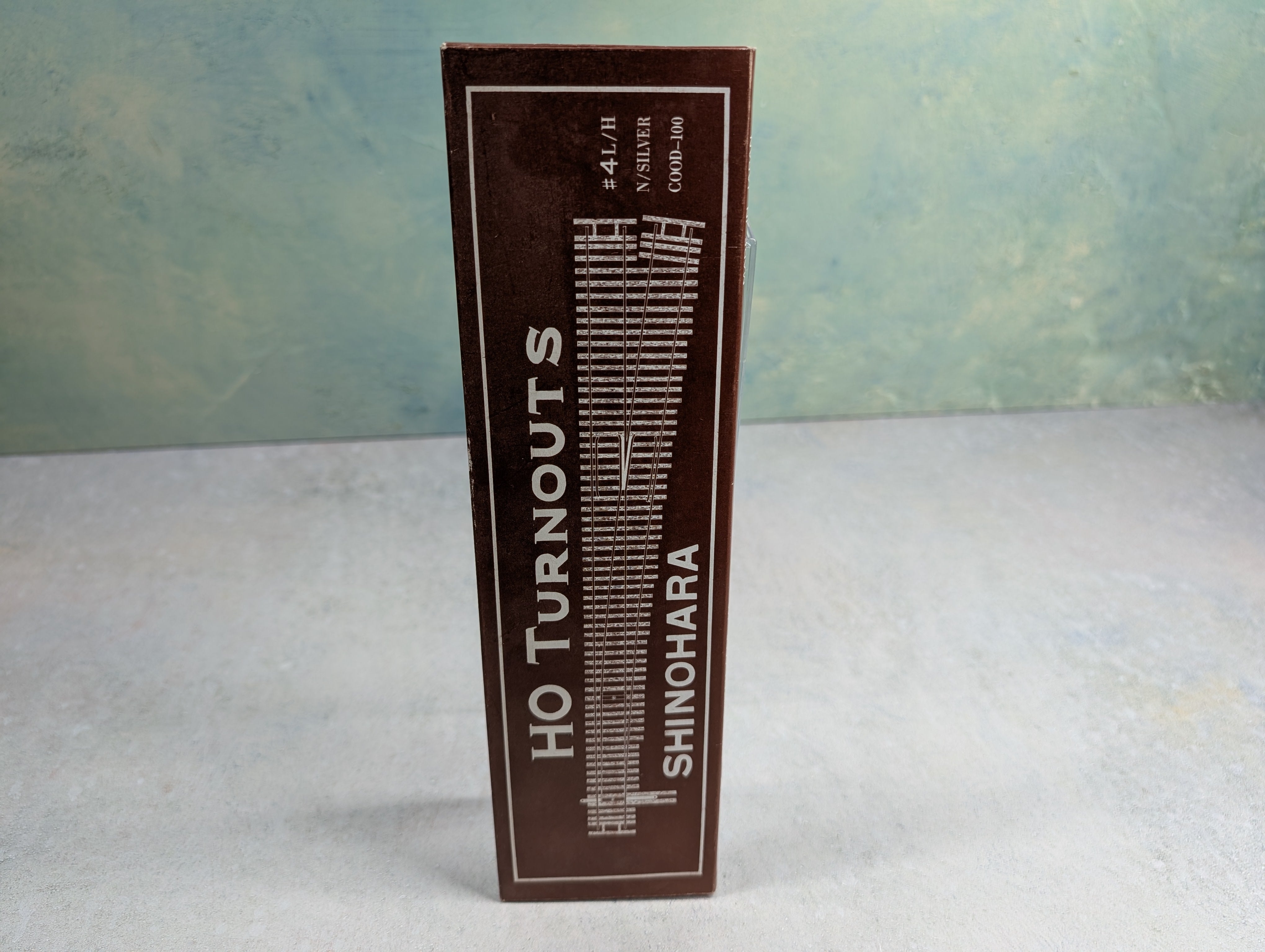 Shinohara HO Scale #4 Left Hand Turnout Nickel Silver Code 100