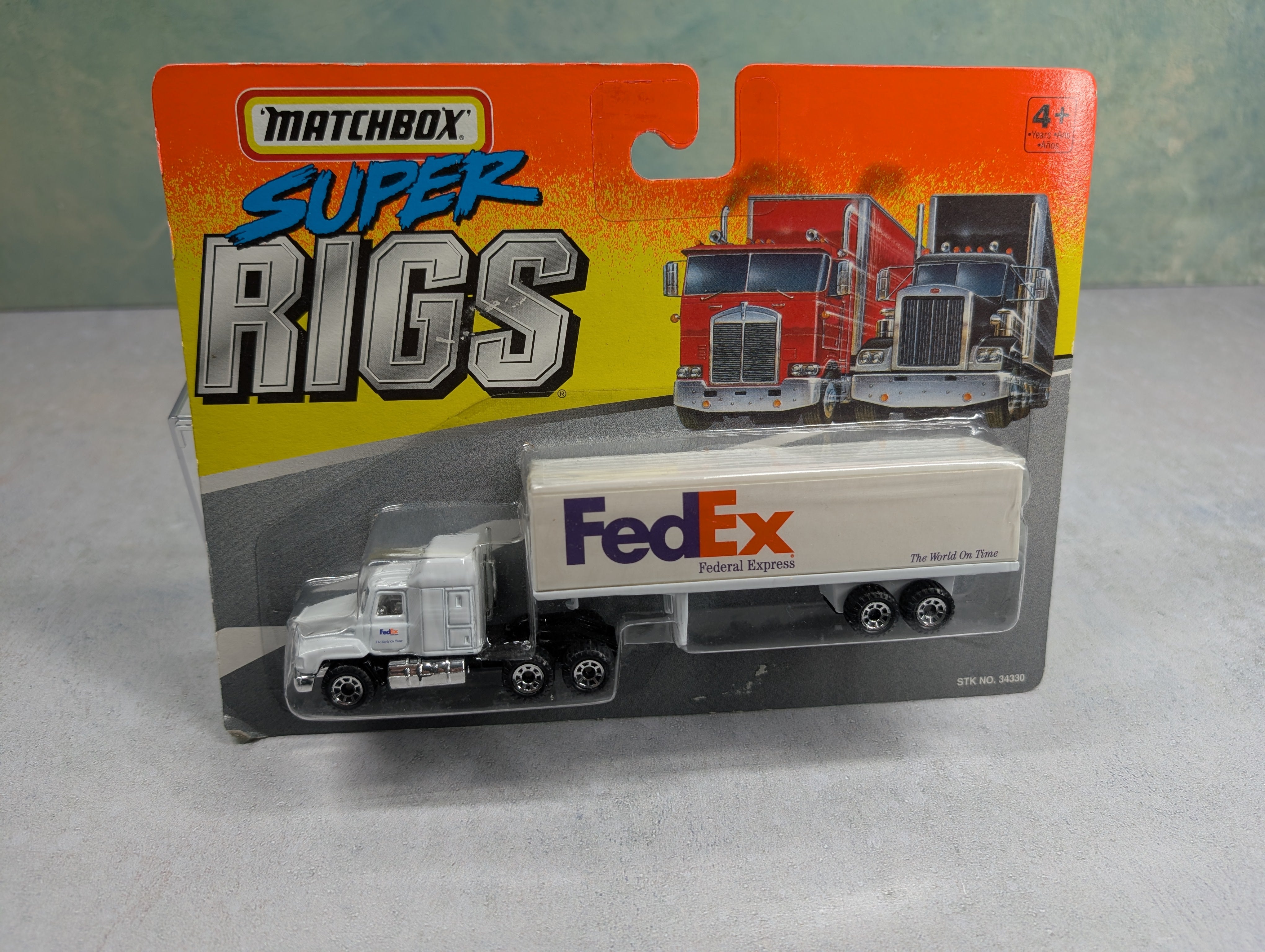 Matchbox 34330 Super Rigs FedEx 1996