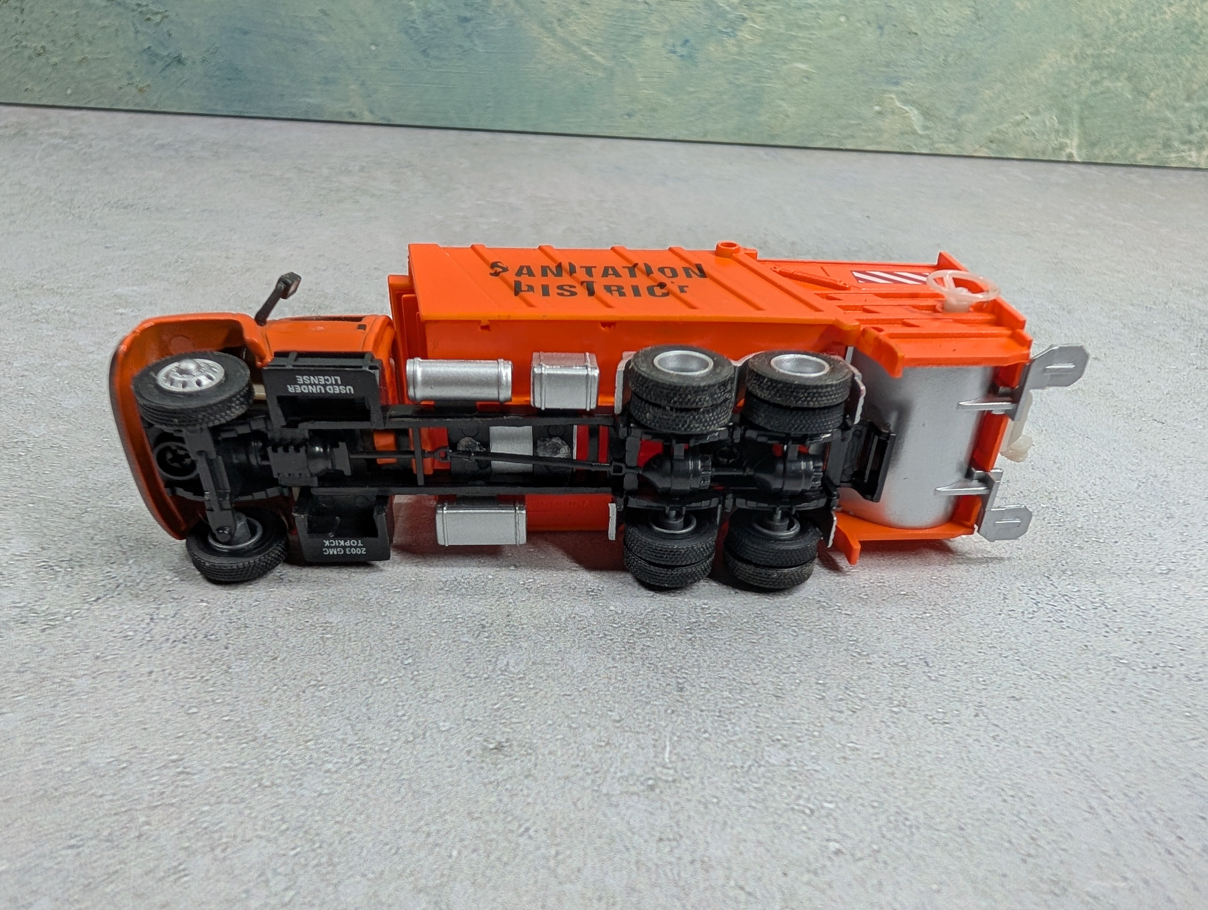 USED Boley HO Scale International Garbage Truck - Sanitation District