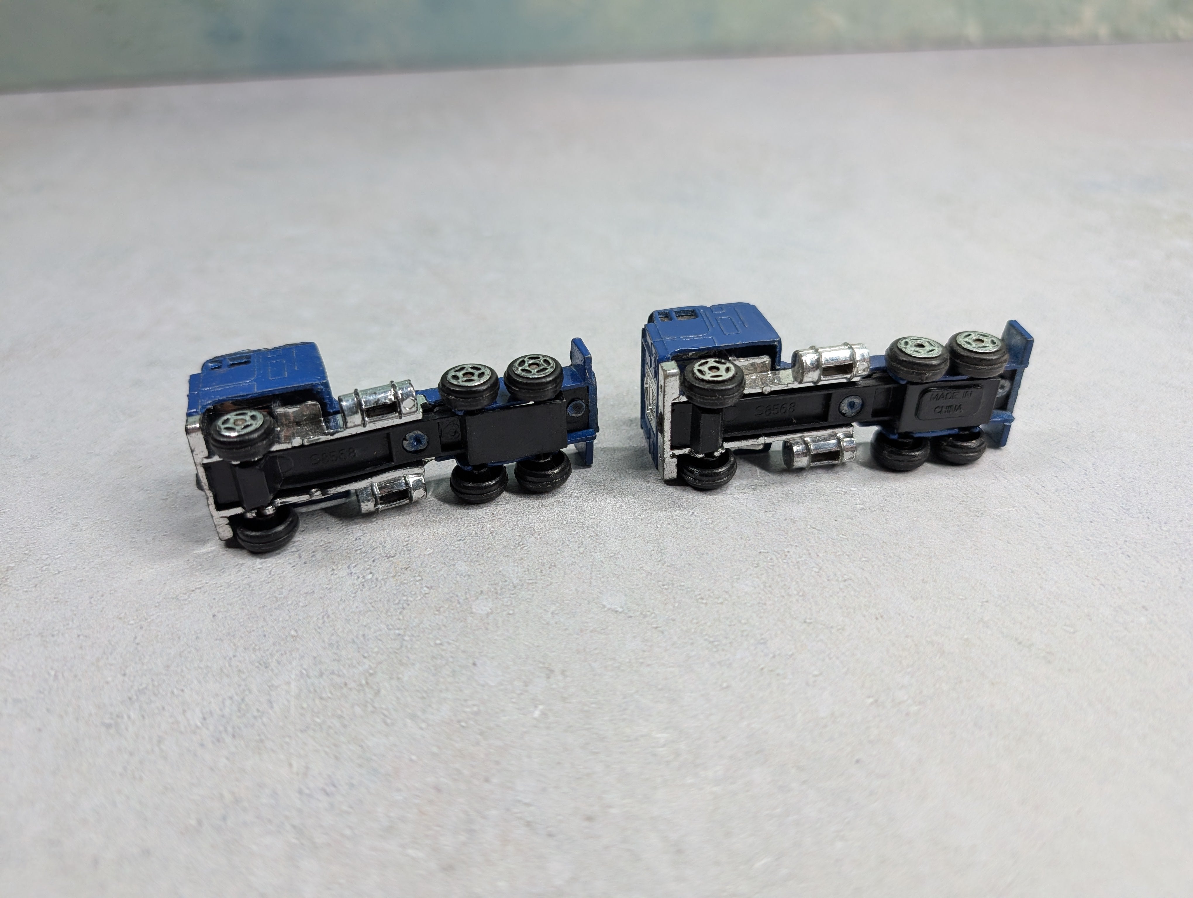 USED Blue Trucks (2 pcs)