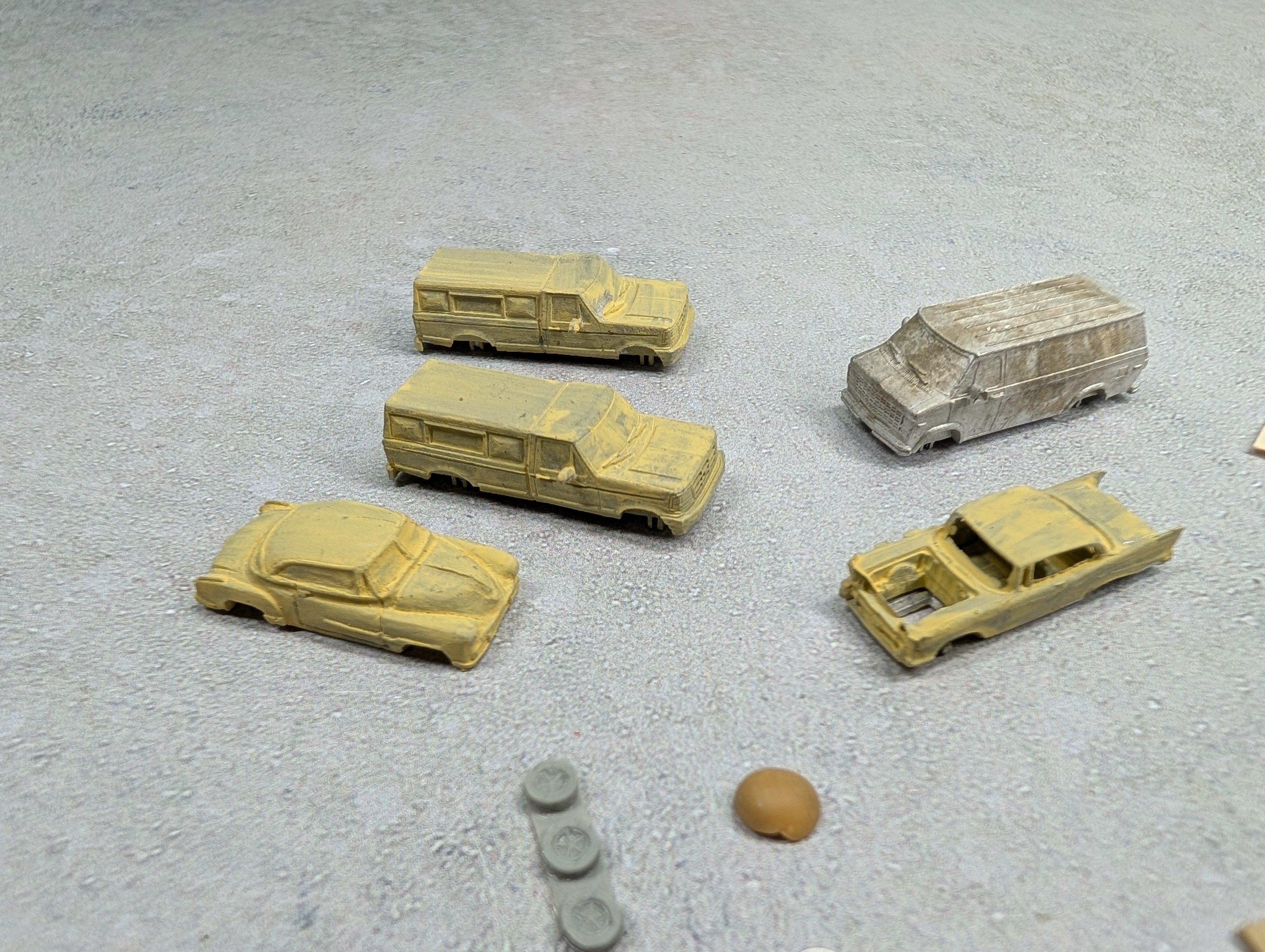 USED N Scale Pickup Parts & Pieces