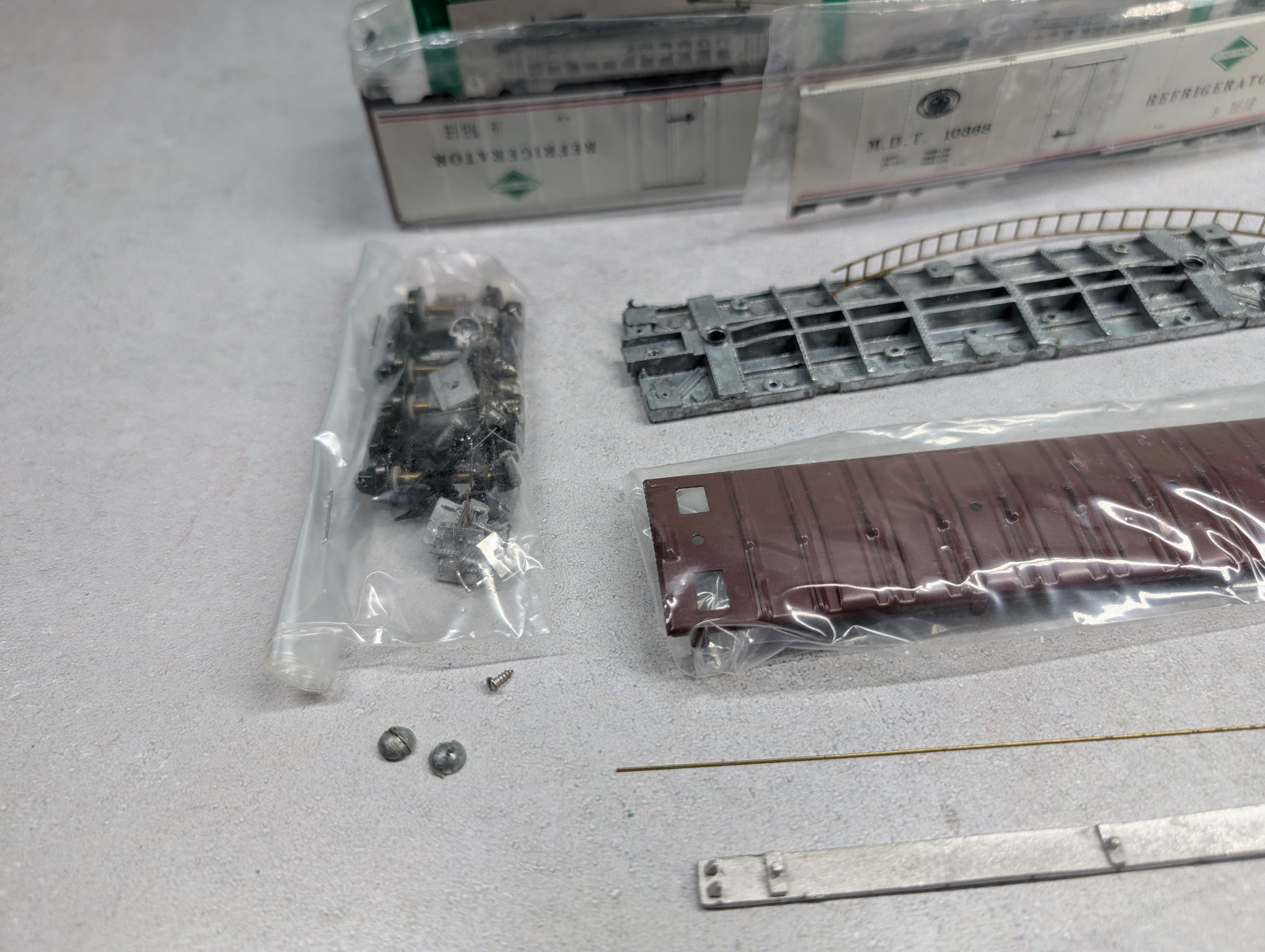 USED Bowser 1-004002 HO Scale 40' Reefer Illinois Central KIT