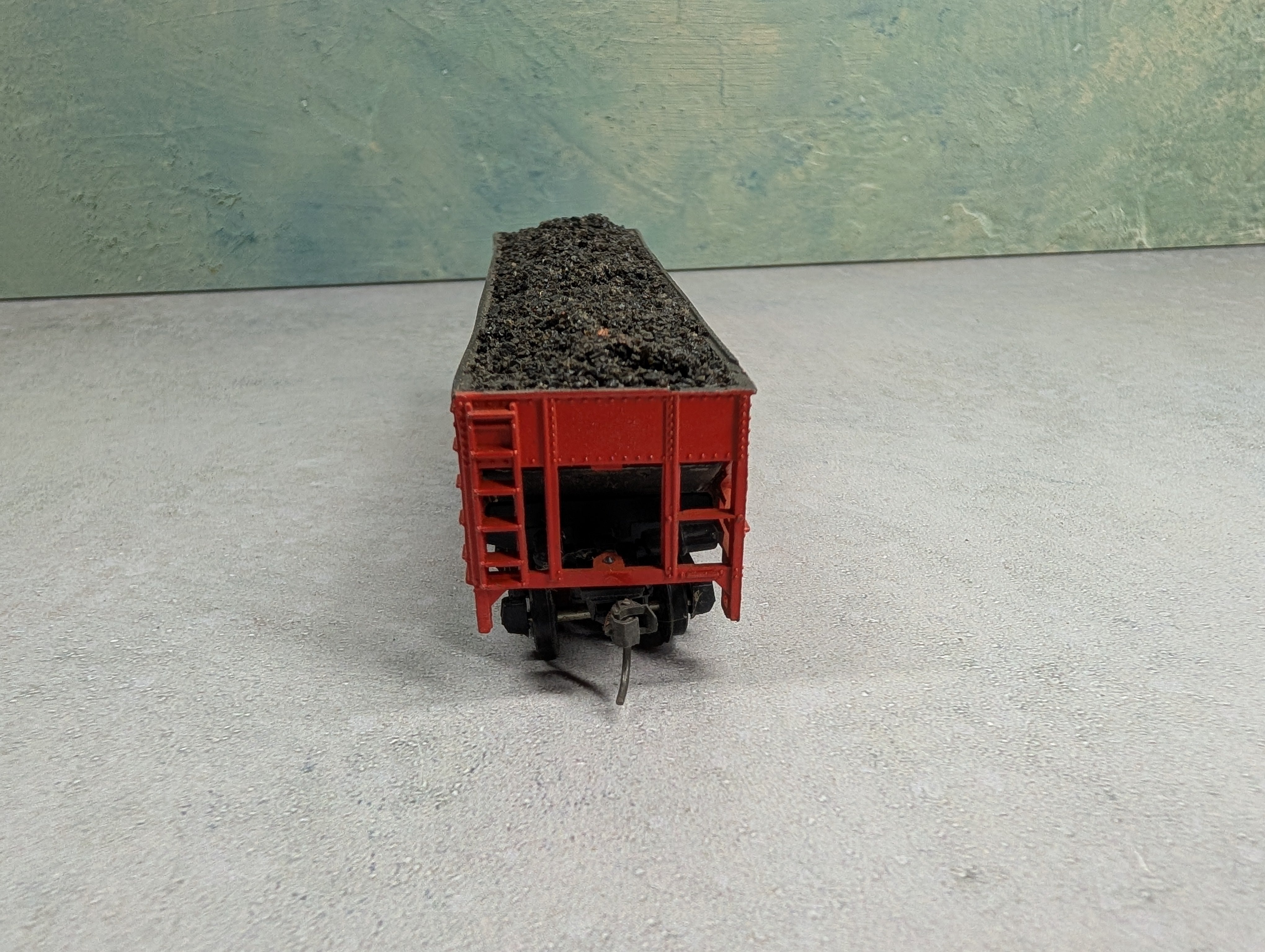 USED Bachmann HO Scale Quad Hopper Minneapolis & St Louis M&StL #541085 Coal