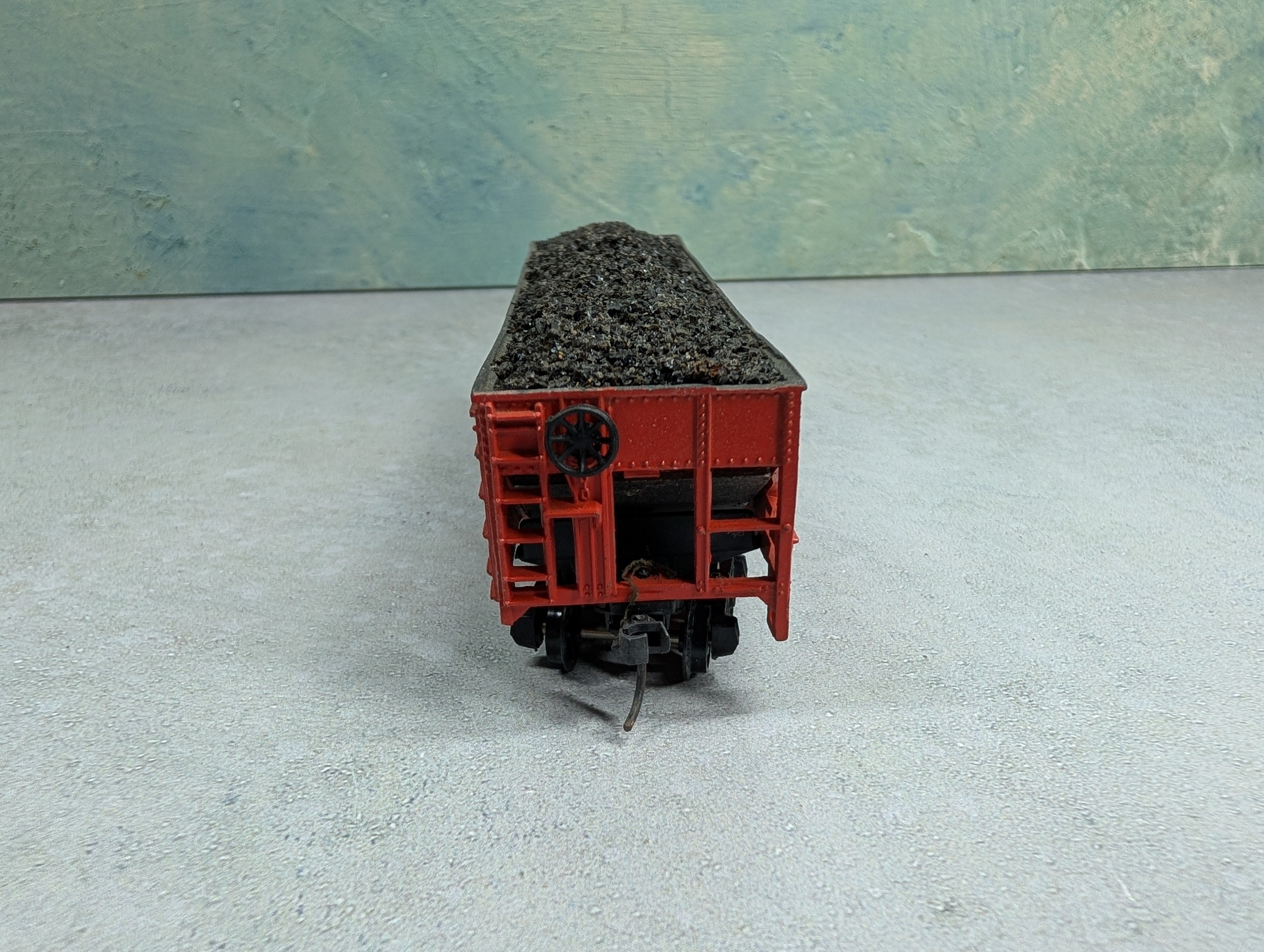 USED Bachmann HO Scale Quad Hopper Minneapolis & St Louis M&StL #541085 Coal