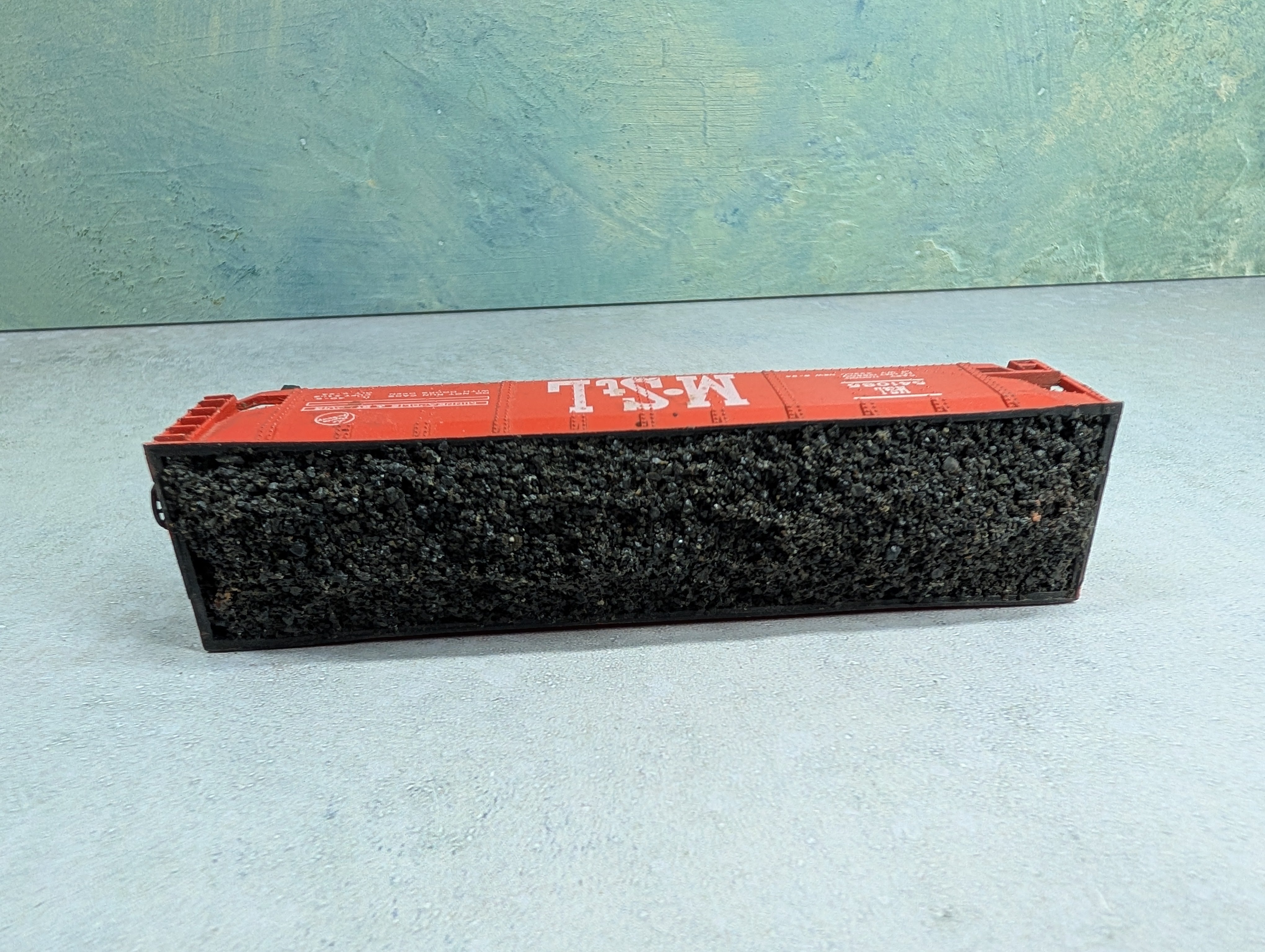 USED Bachmann HO Scale Quad Hopper Minneapolis & St Louis M&StL #541085 Coal