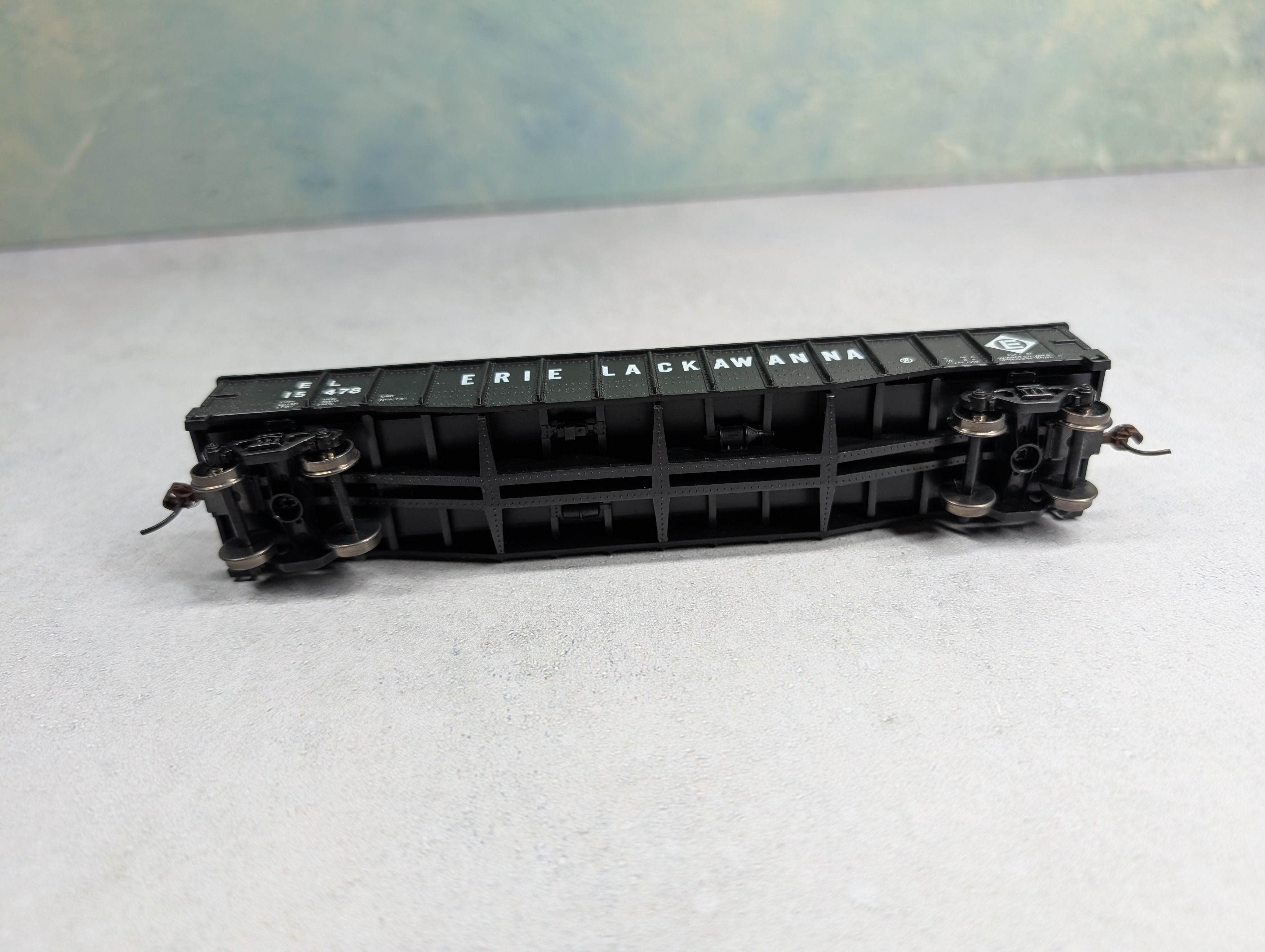 USED Athearn HO Scale 50' Gondola Erie Lackawanna EL #15478