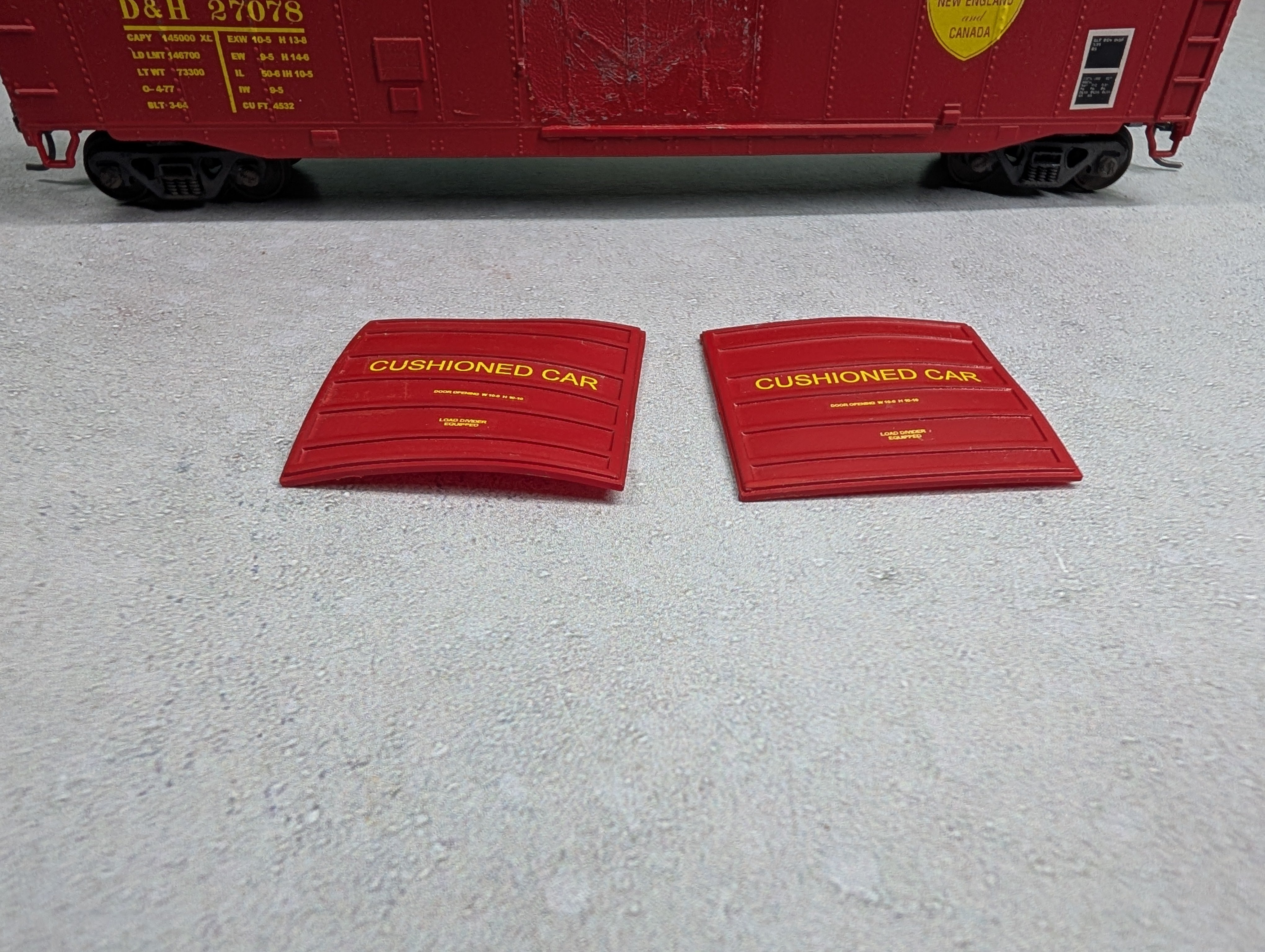 USED Athearn HO Scale 50' Box Car Delaware and Hudson D&H #27078