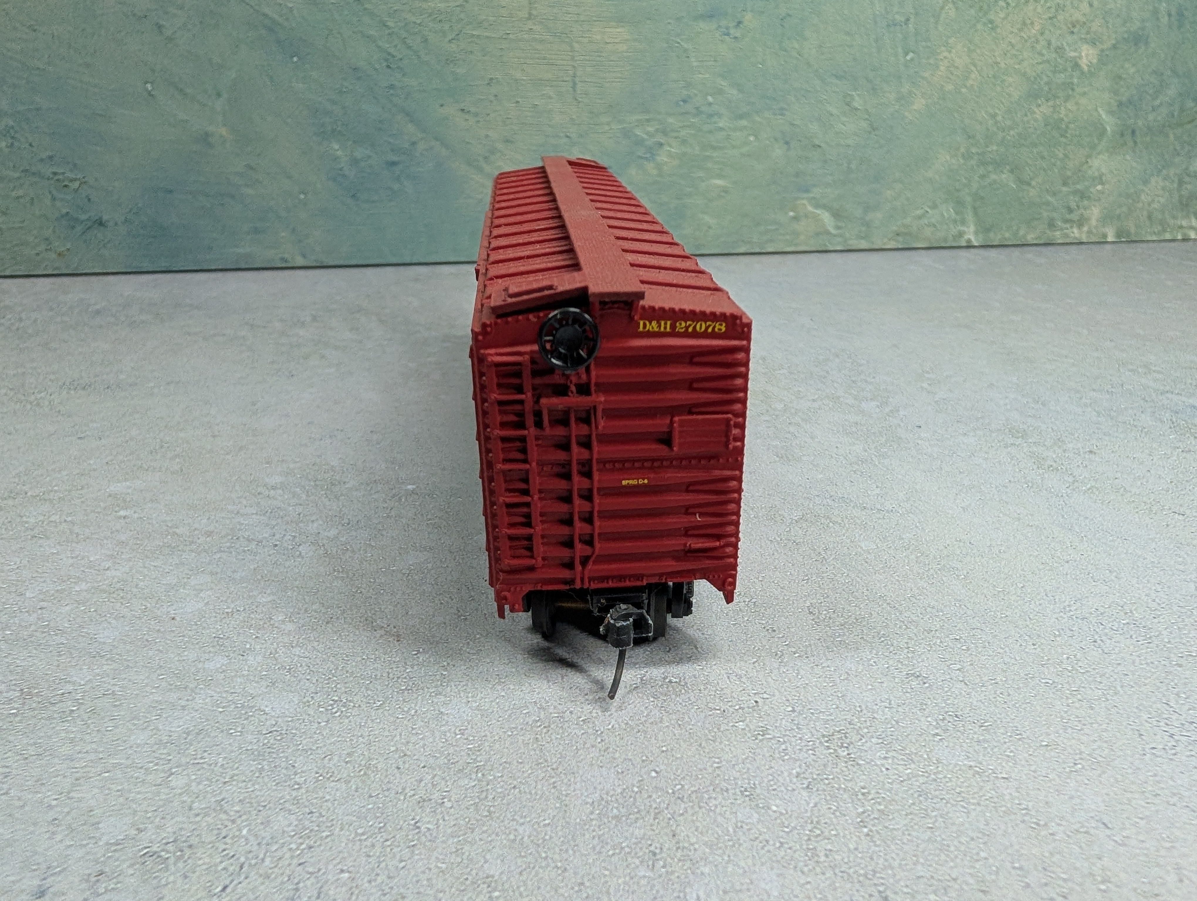 USED Athearn HO Scale 50' Box Car Delaware and Hudson D&H #27078