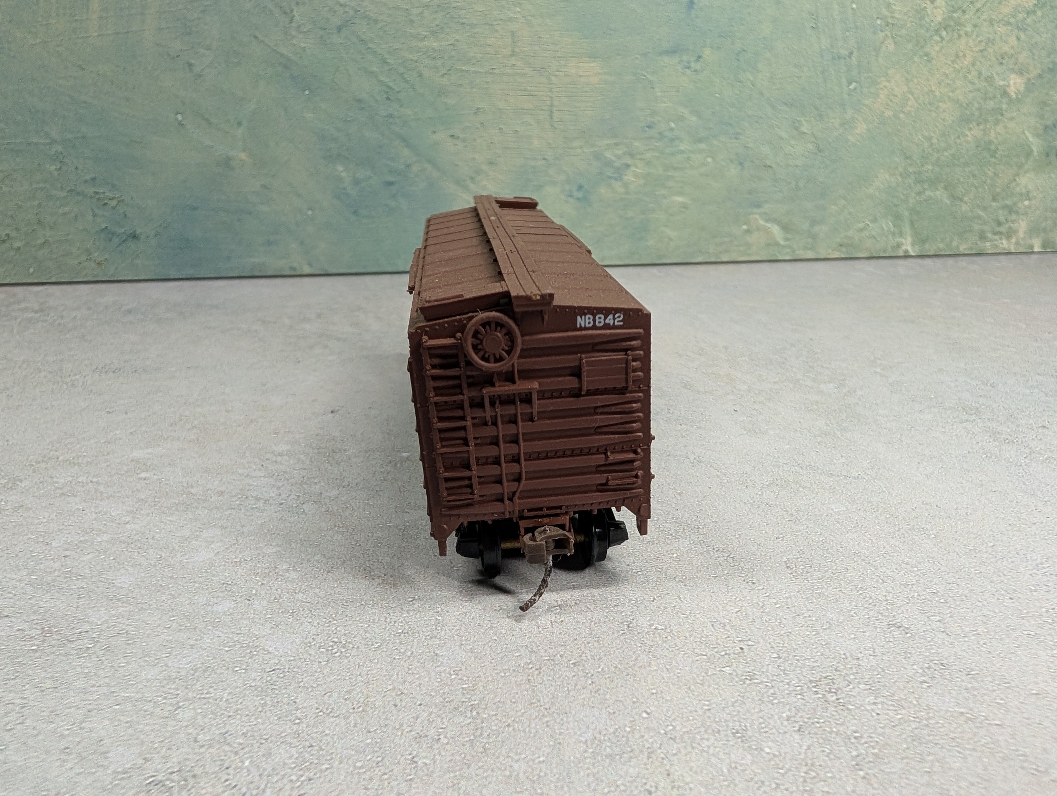 USED Walthers HO Scale 40' Box Car Northampton and Bath NB #842