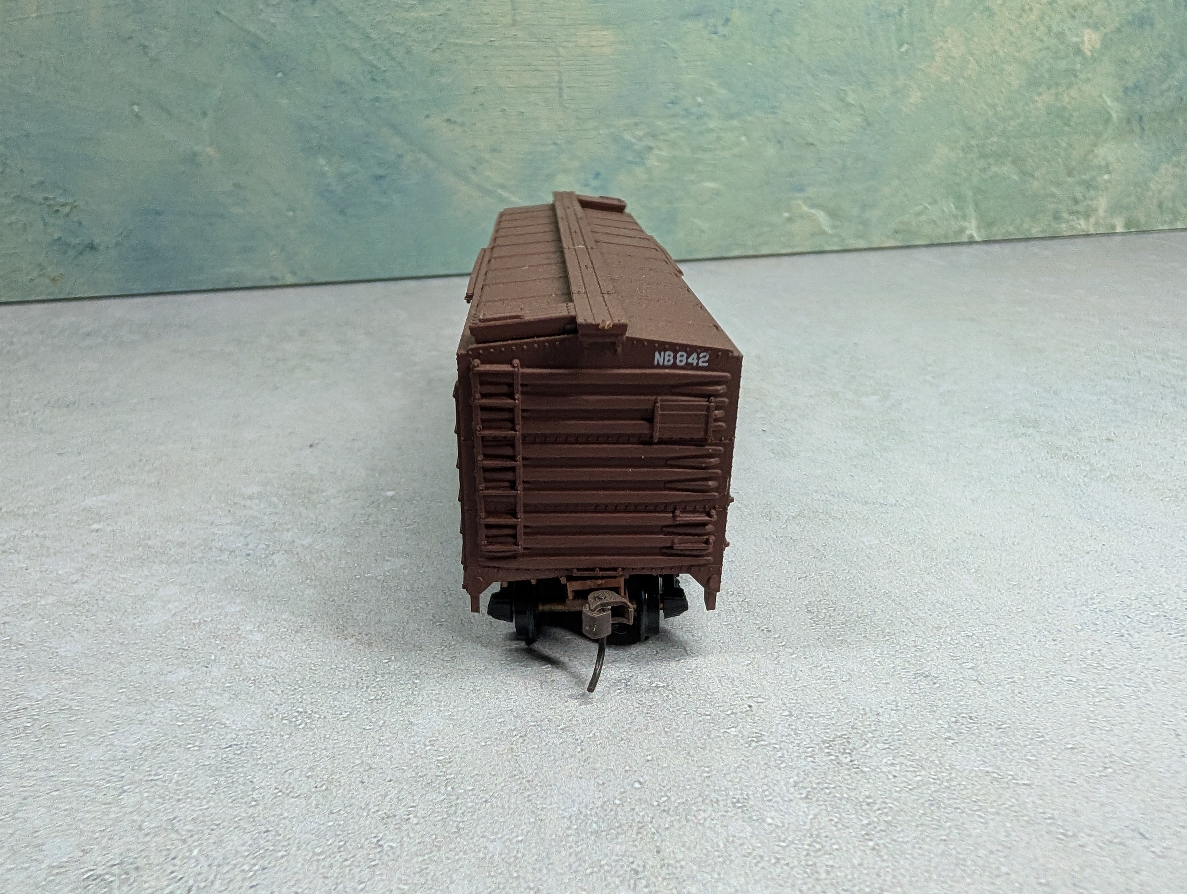 USED Walthers HO Scale 40' Box Car Northampton and Bath NB #842