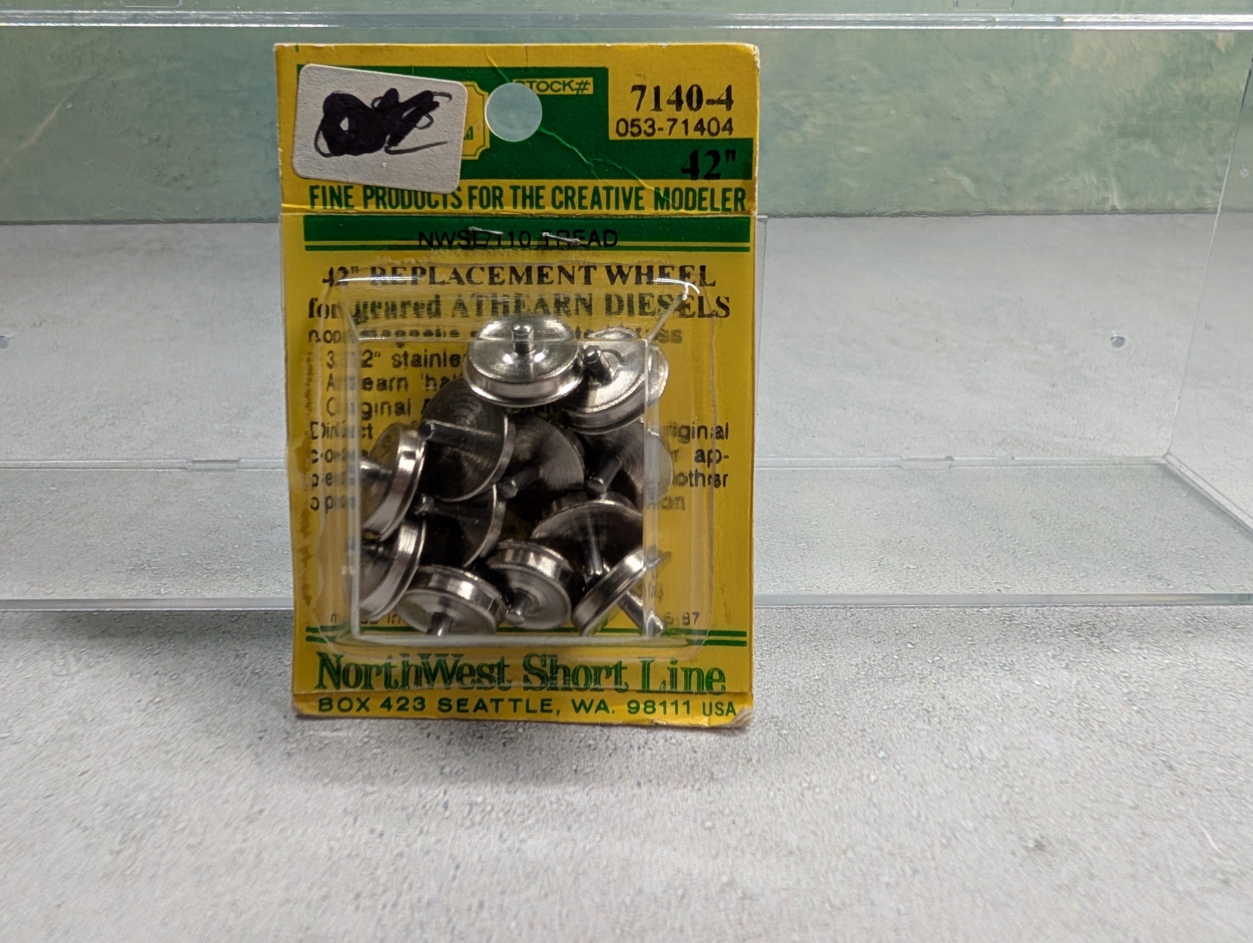 Northwest Short Line 1913963 HO Scale 42" Replacement Wheels for Geared Athearn Diesels (12 pcs)