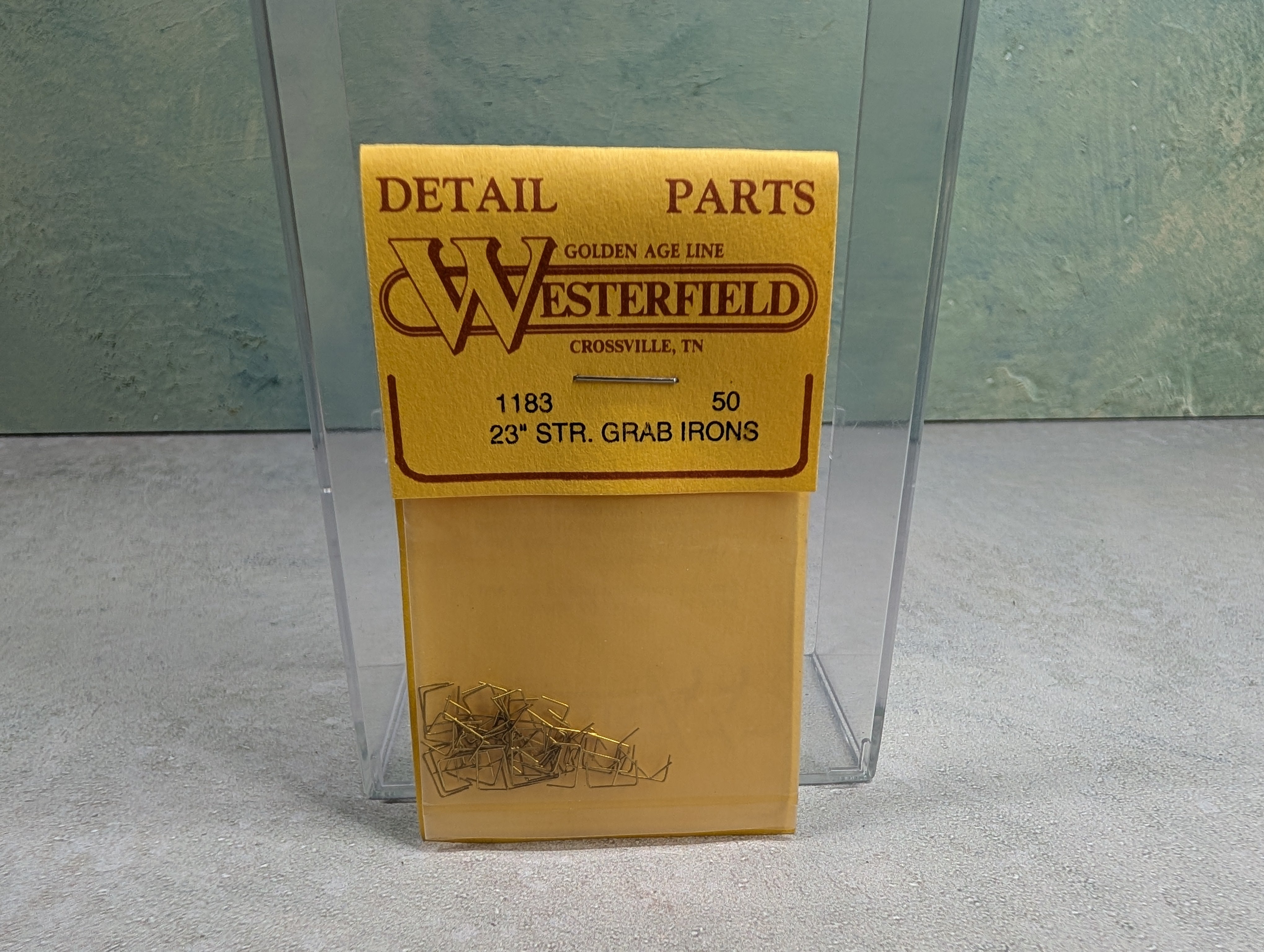 Westerfield 1183 HO Scale 23" STR Grab Irons (50 pcs)