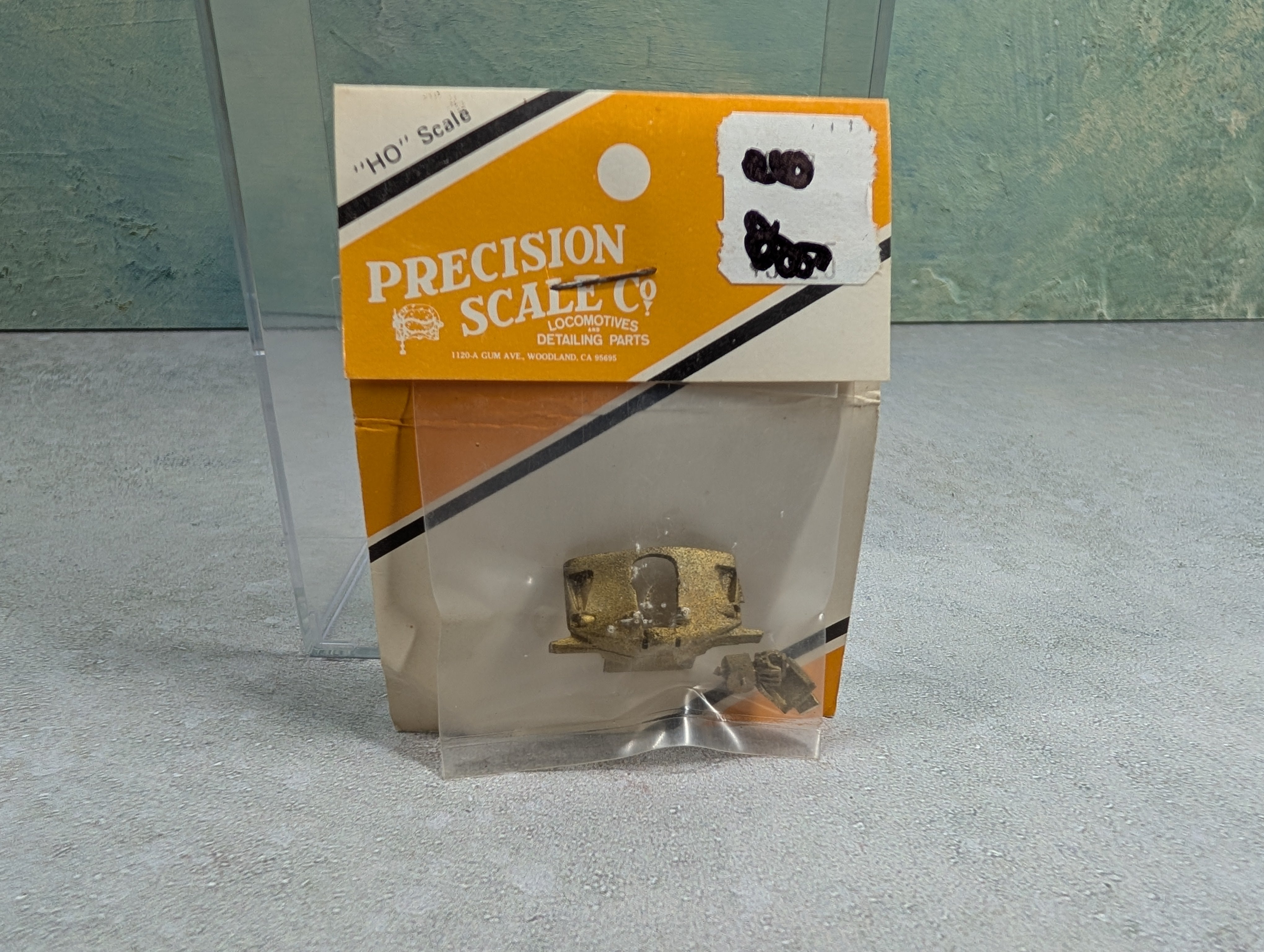 Precision Scale Co 3477 HO Scale Brass Pilot Cast Streel Drop Coupler PRR
