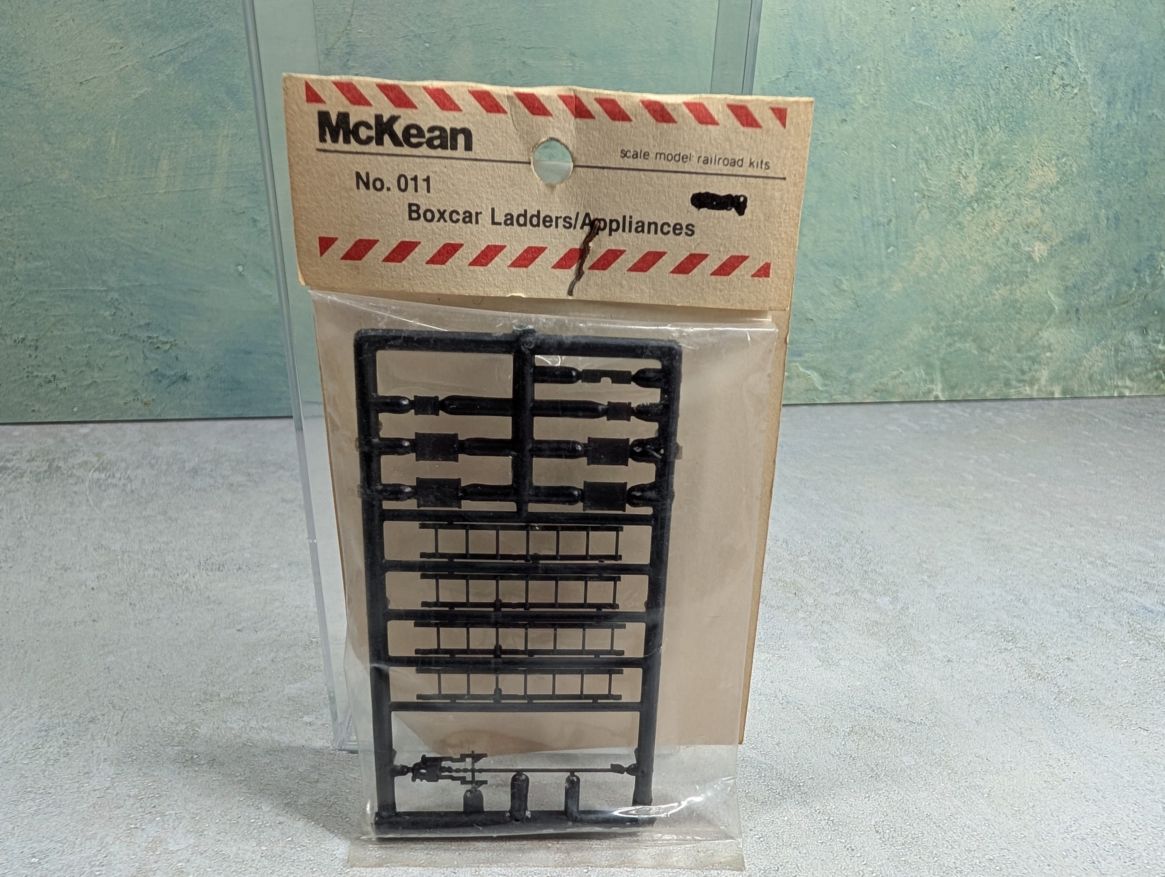 MCKEAN 11 HO Scale Box Car Ladders & Other Details