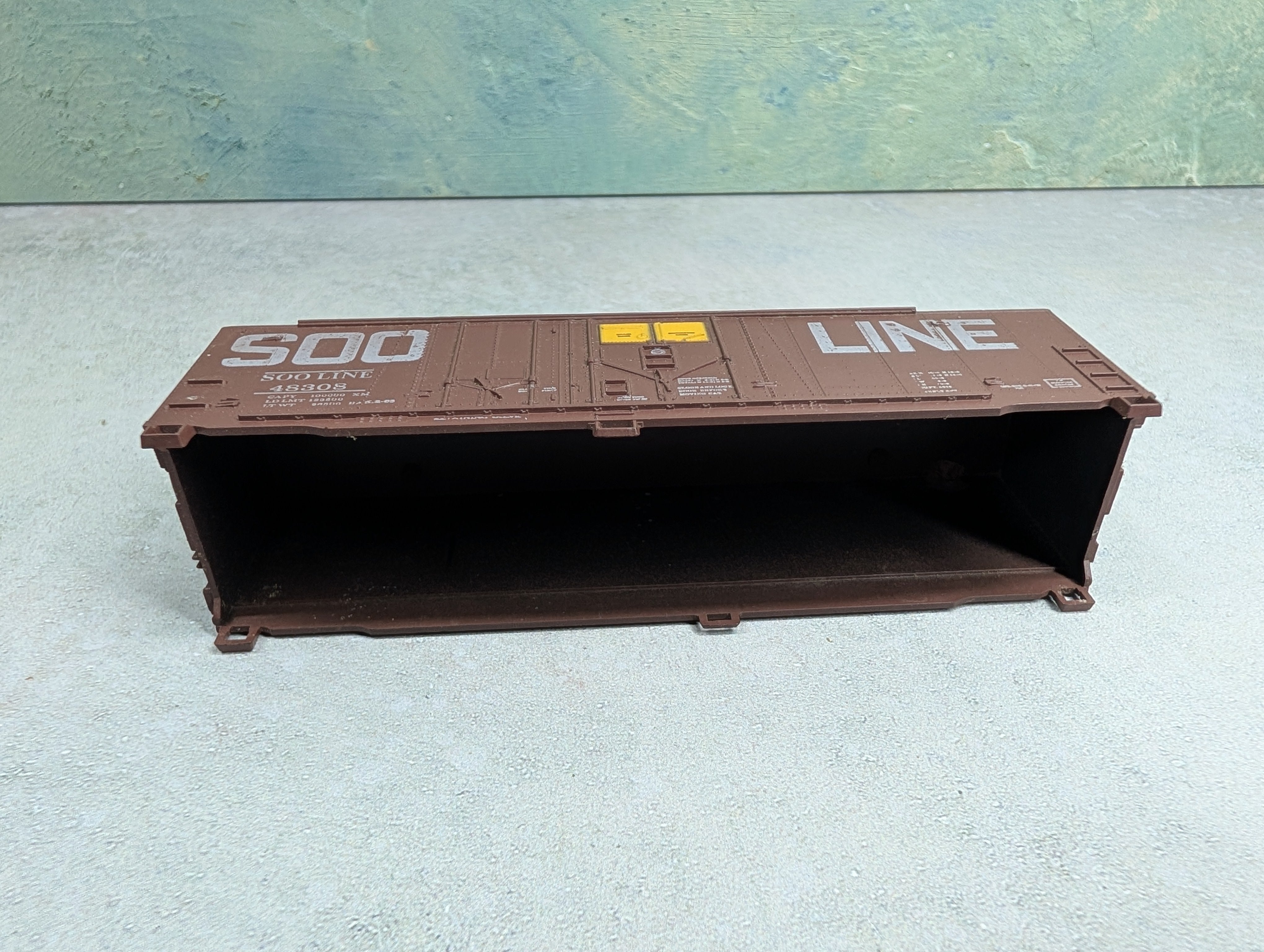 USED Athearn HO Scale 40' Box Car Soo Line #48308