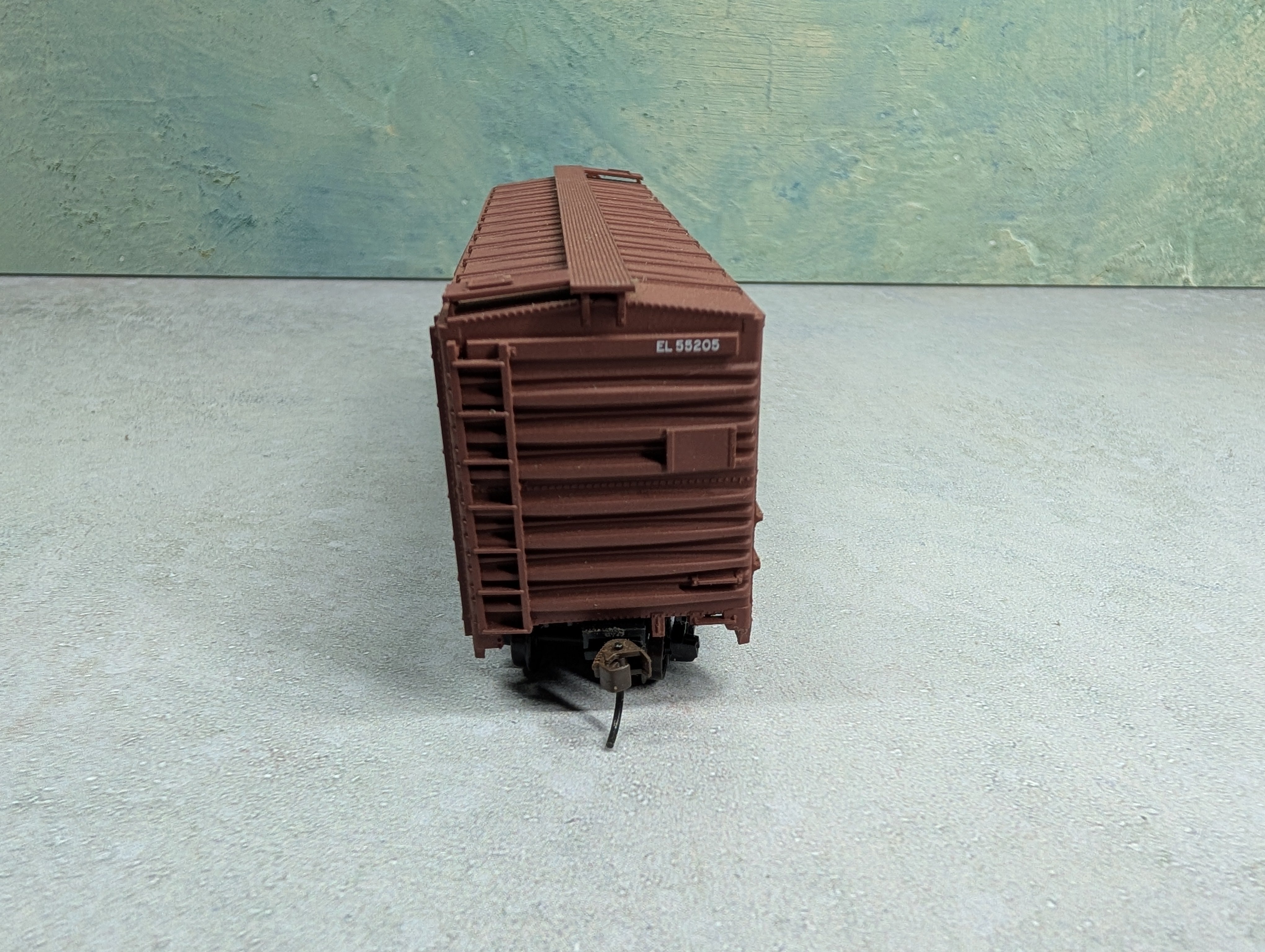 USED Accurail HO Scale 40' Box Car Erie Lackawanna EL #55205