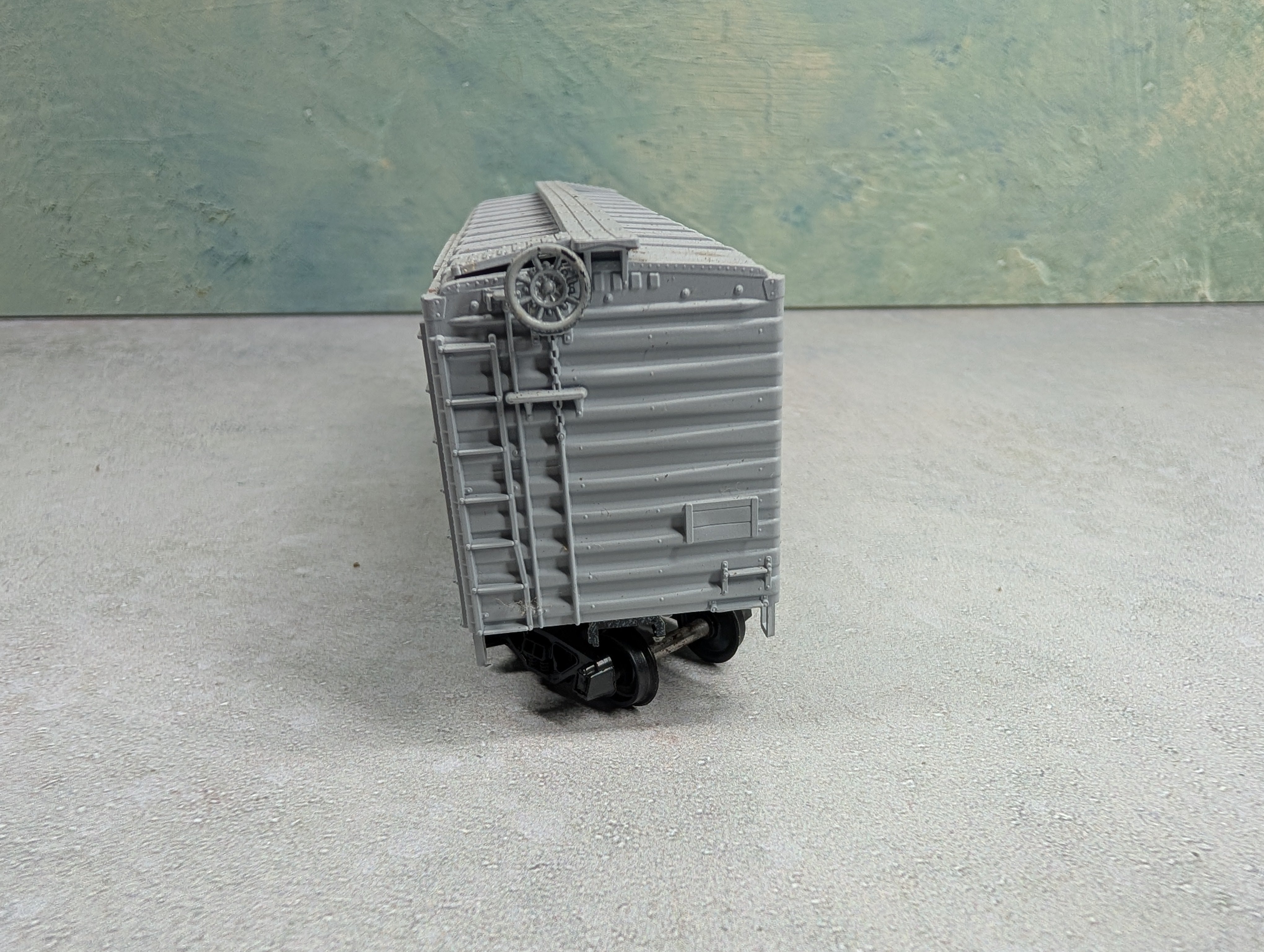 USED Con-Cor HO Scale 40' PS-1 Box Car Erie Lackawanna EL #80109