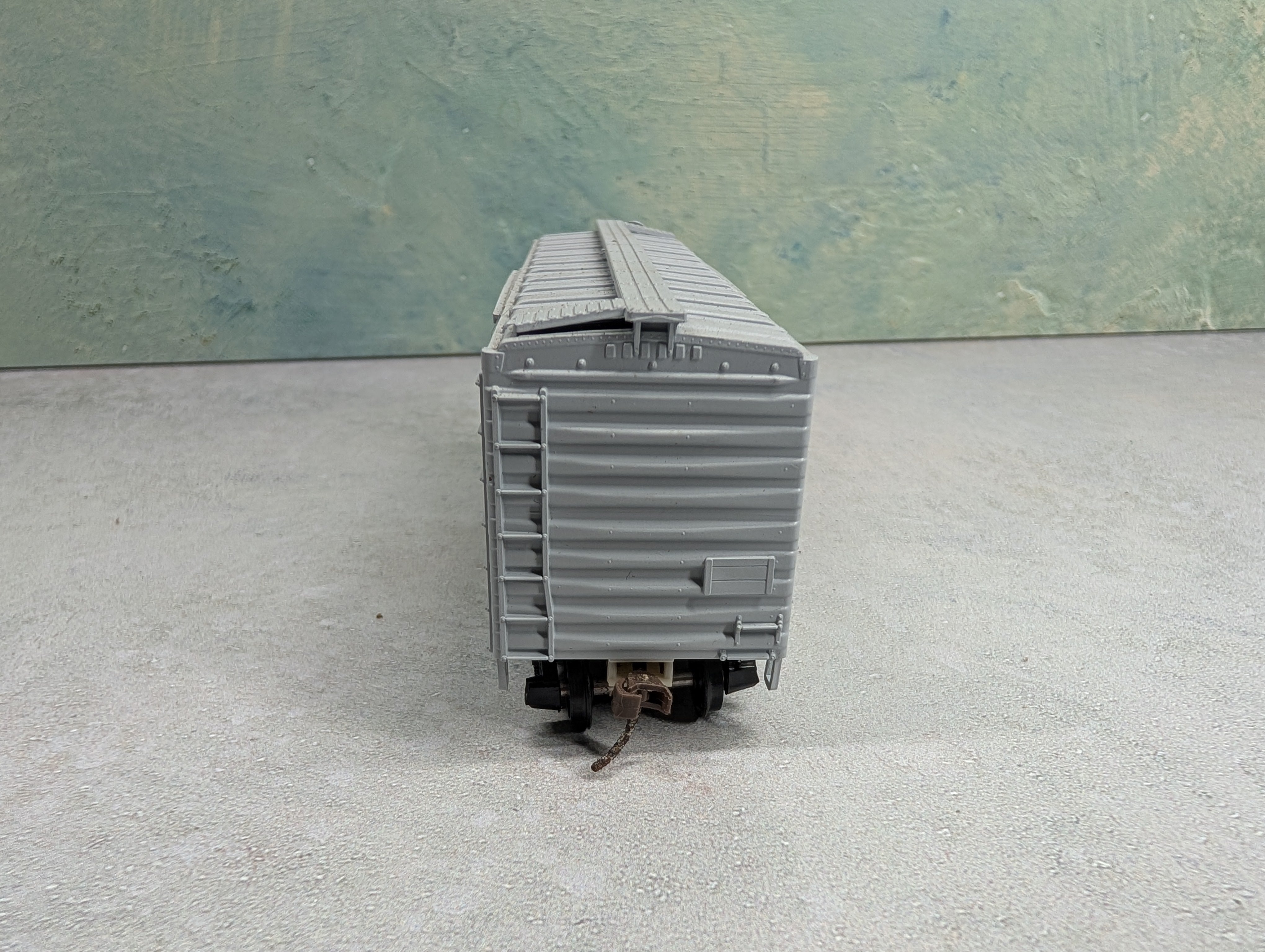 USED Con-Cor HO Scale 40' PS-1 Box Car Erie Lackawanna EL #80109