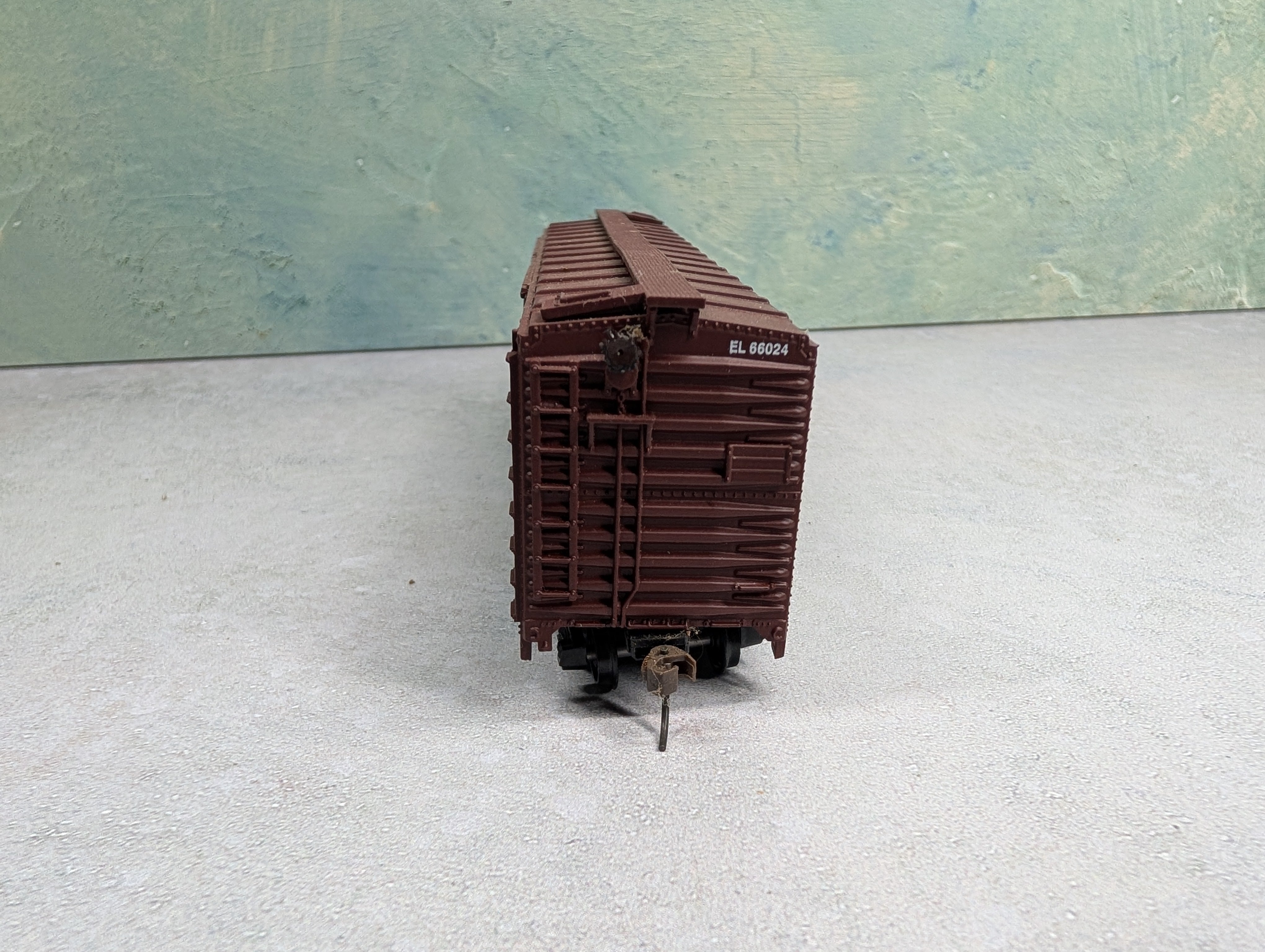 USED Athearn HO Scale 50' DD Box Car Erie Lackawanna EL #66024