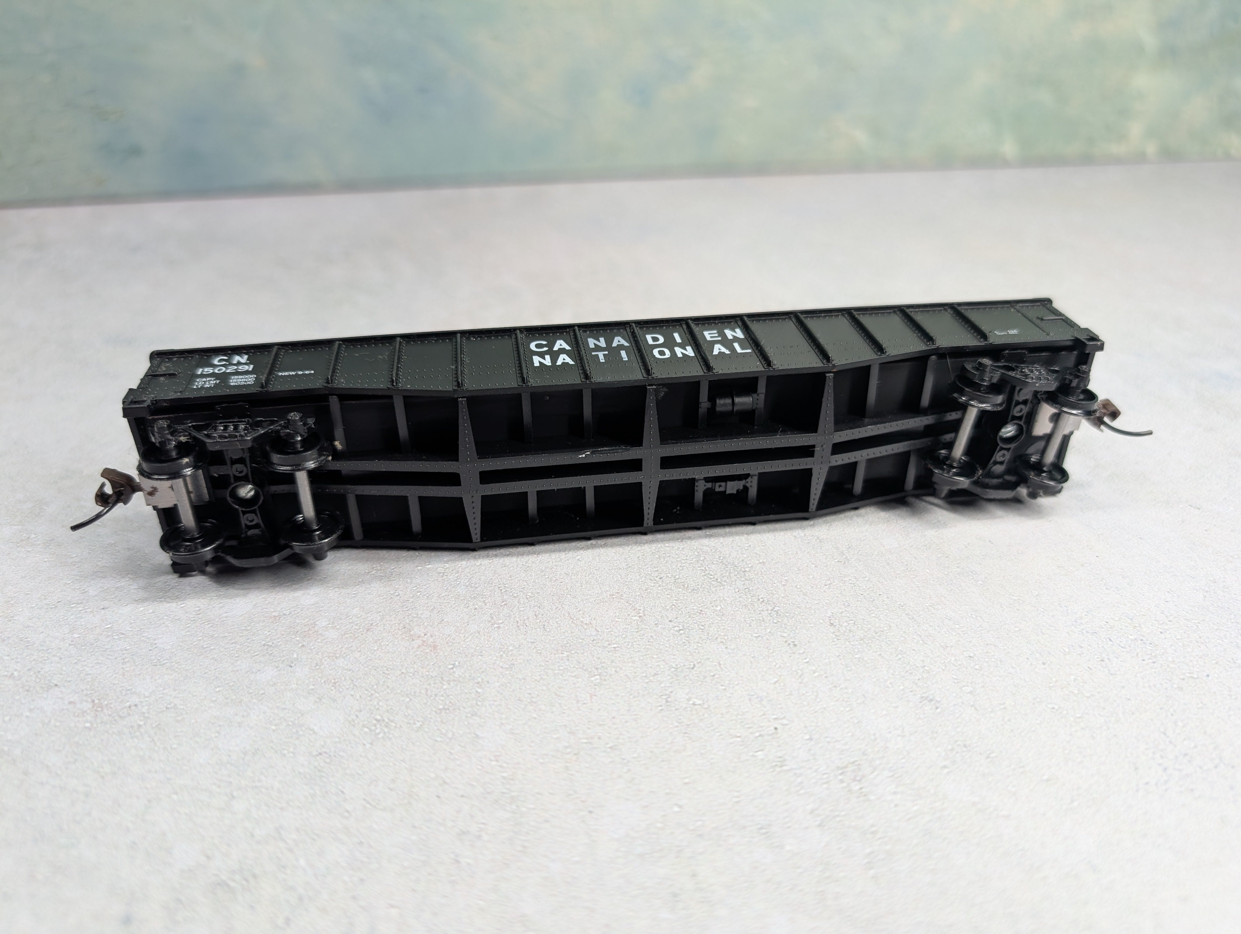 USED Athearn HO Scale 49' Gondola Canadian National CN #150291