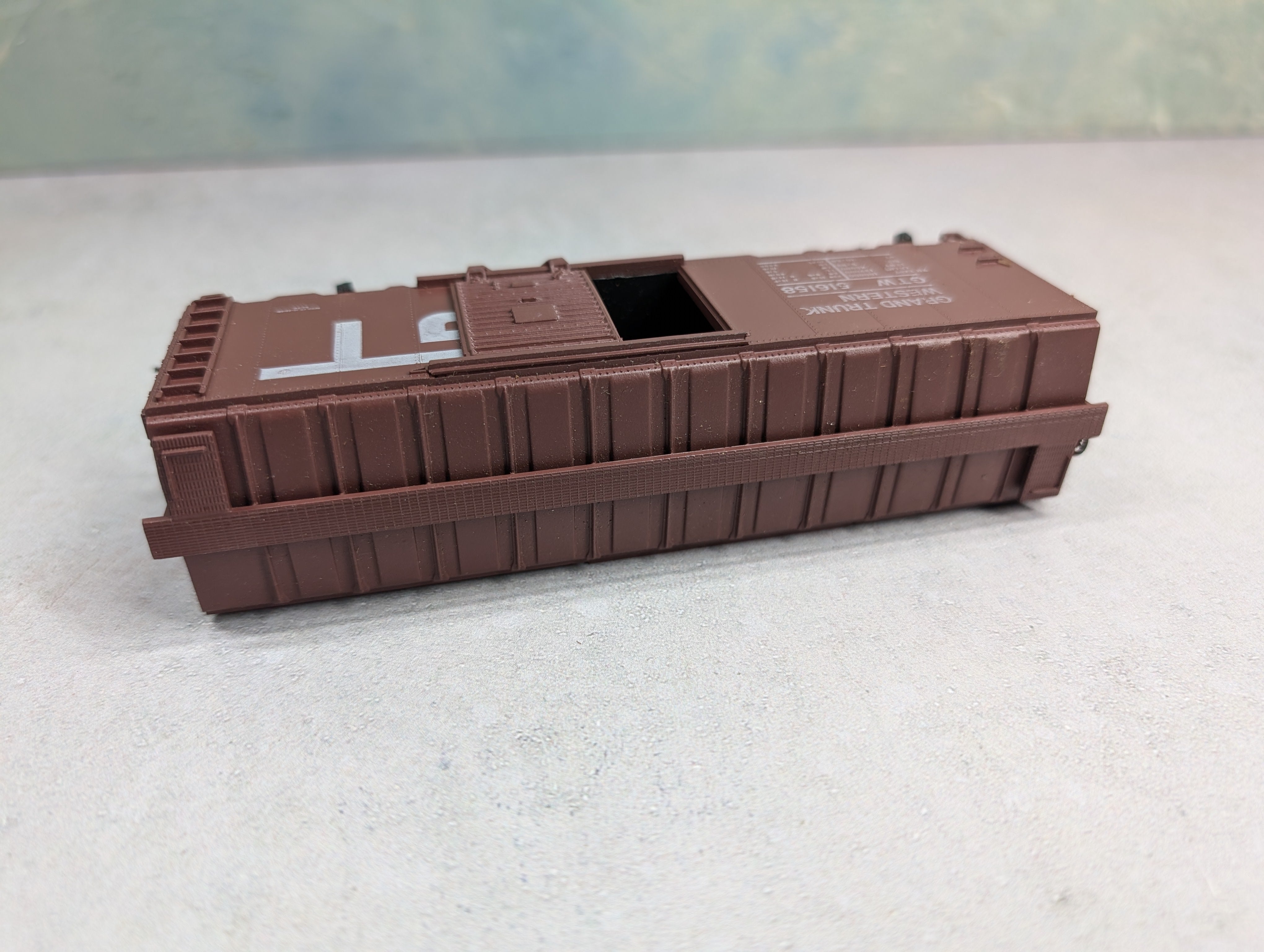 USED Athearn HO Scale 40' Box Car Grand Trunk Western GTW #516158