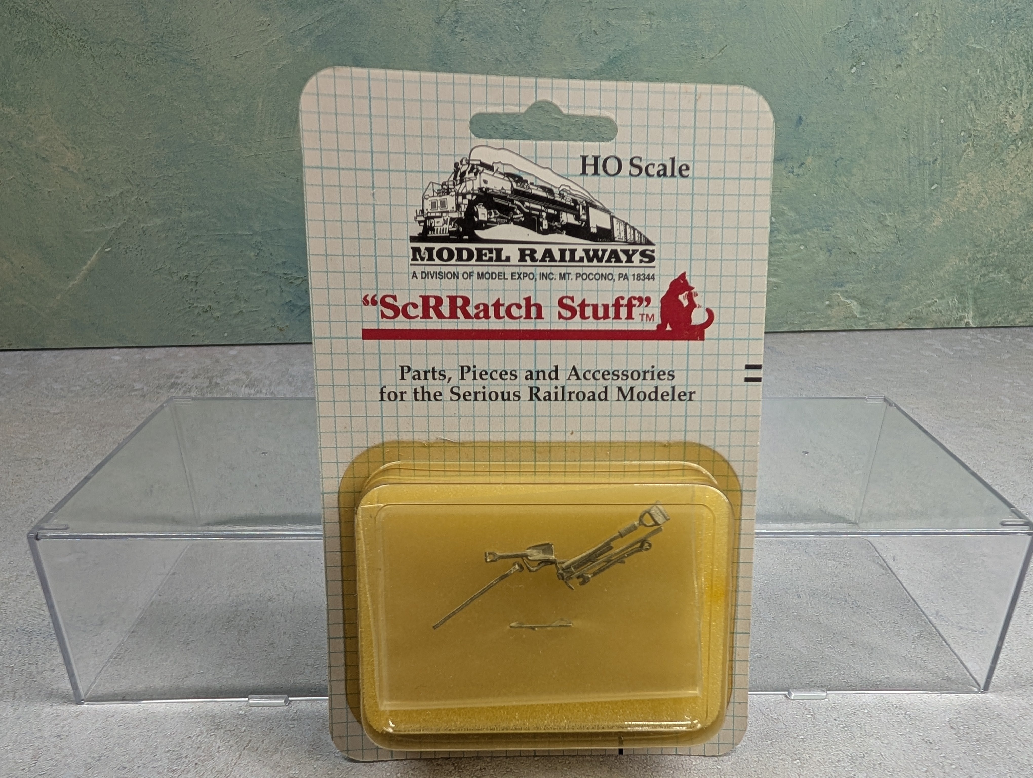 Scrratch Stuff 6007 HO Scale Cast Metal Track Tool Set (7 pcs)