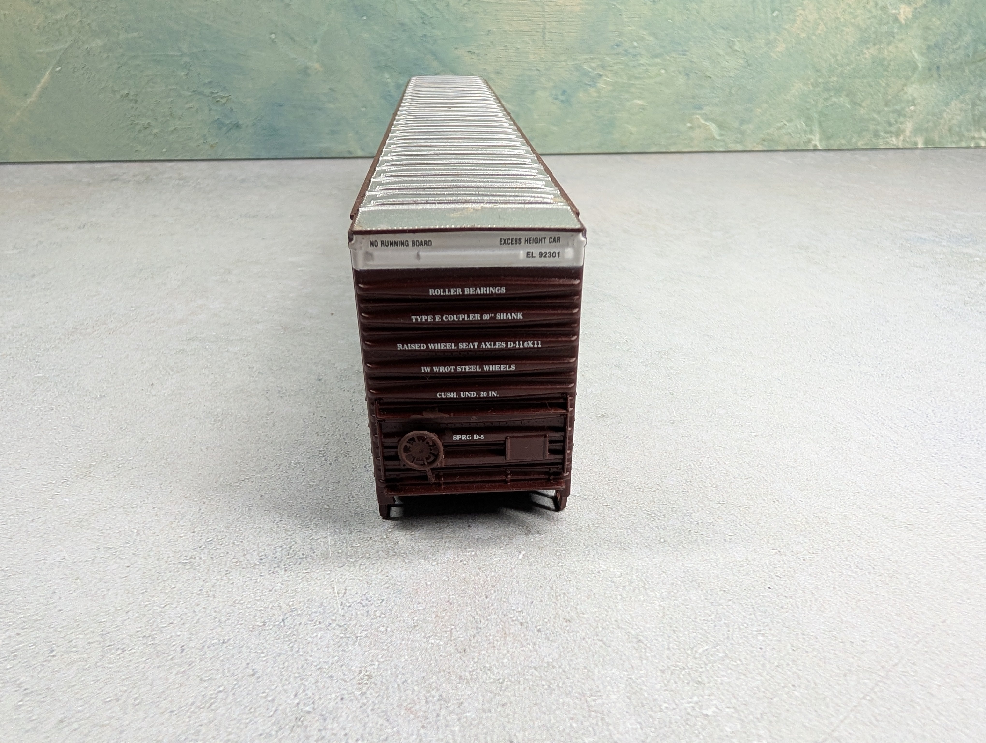 USED Athearn HO Scale 86' Cushioned Car Box Car Erie Lackawanna EL #92301