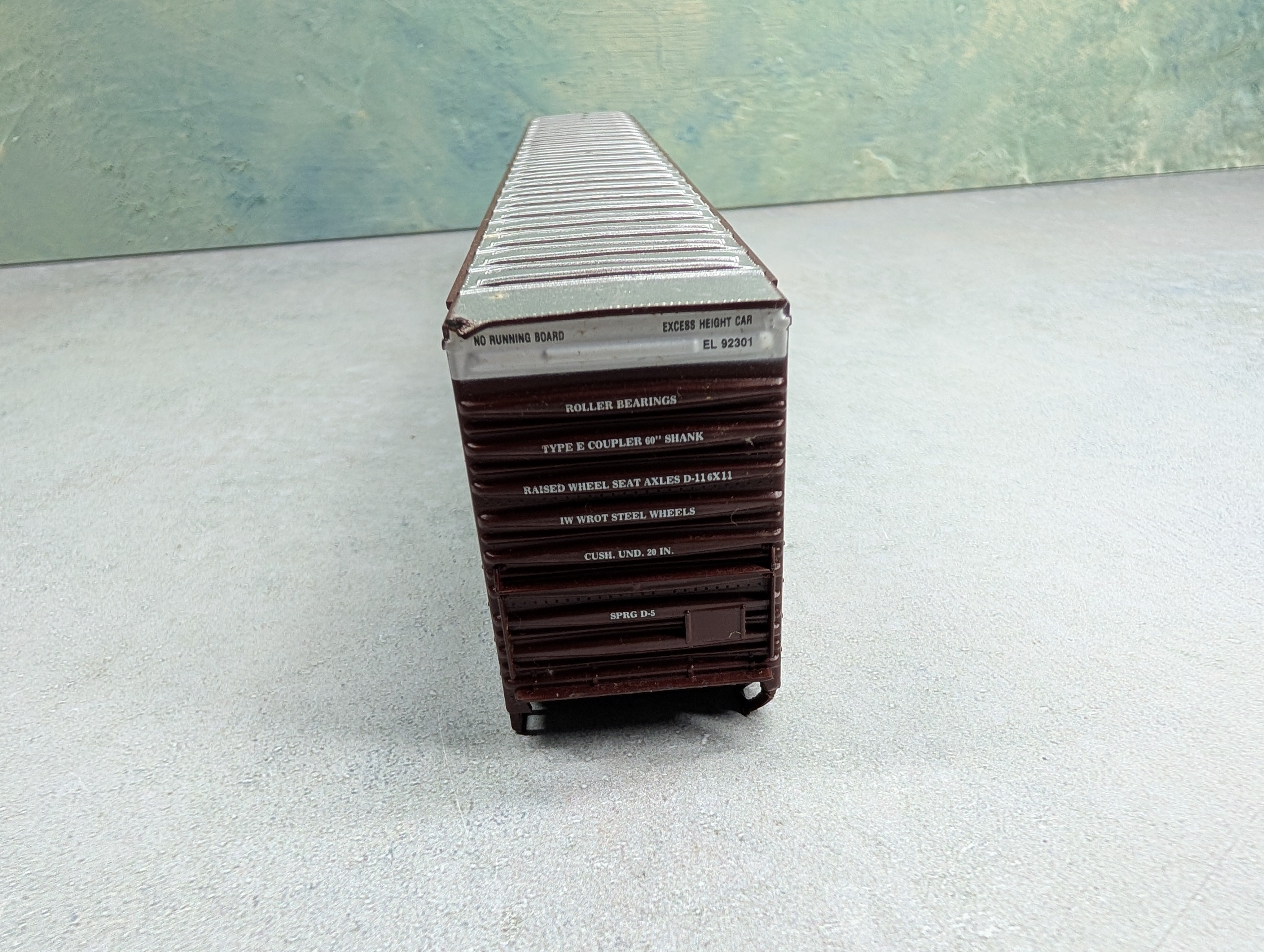 USED Athearn HO Scale 86' Cushioned Car Box Car Erie Lackawanna EL #92301