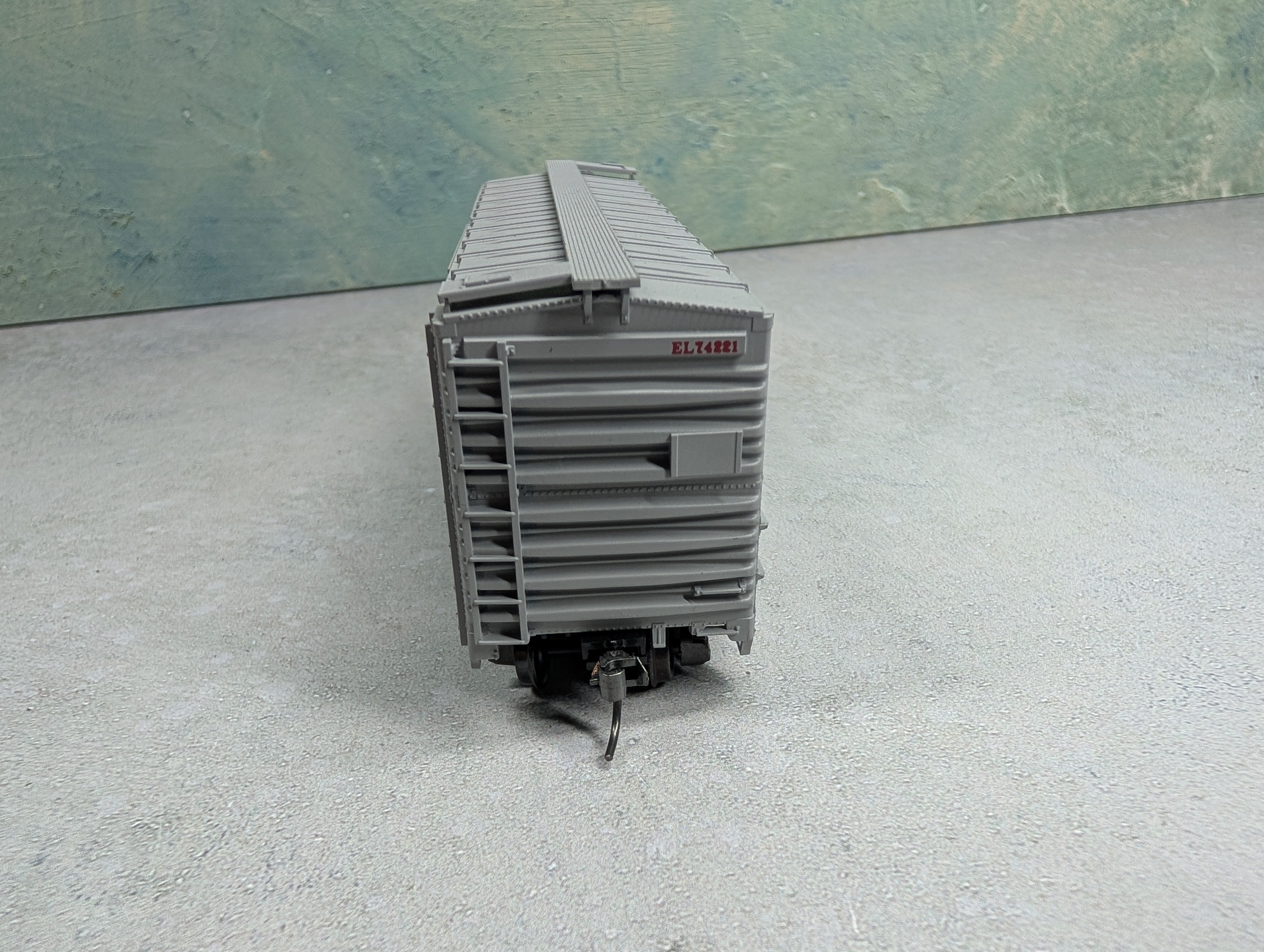 USED Accurail HO Scale 40' Box Car Erie Lackawanna EL #74221