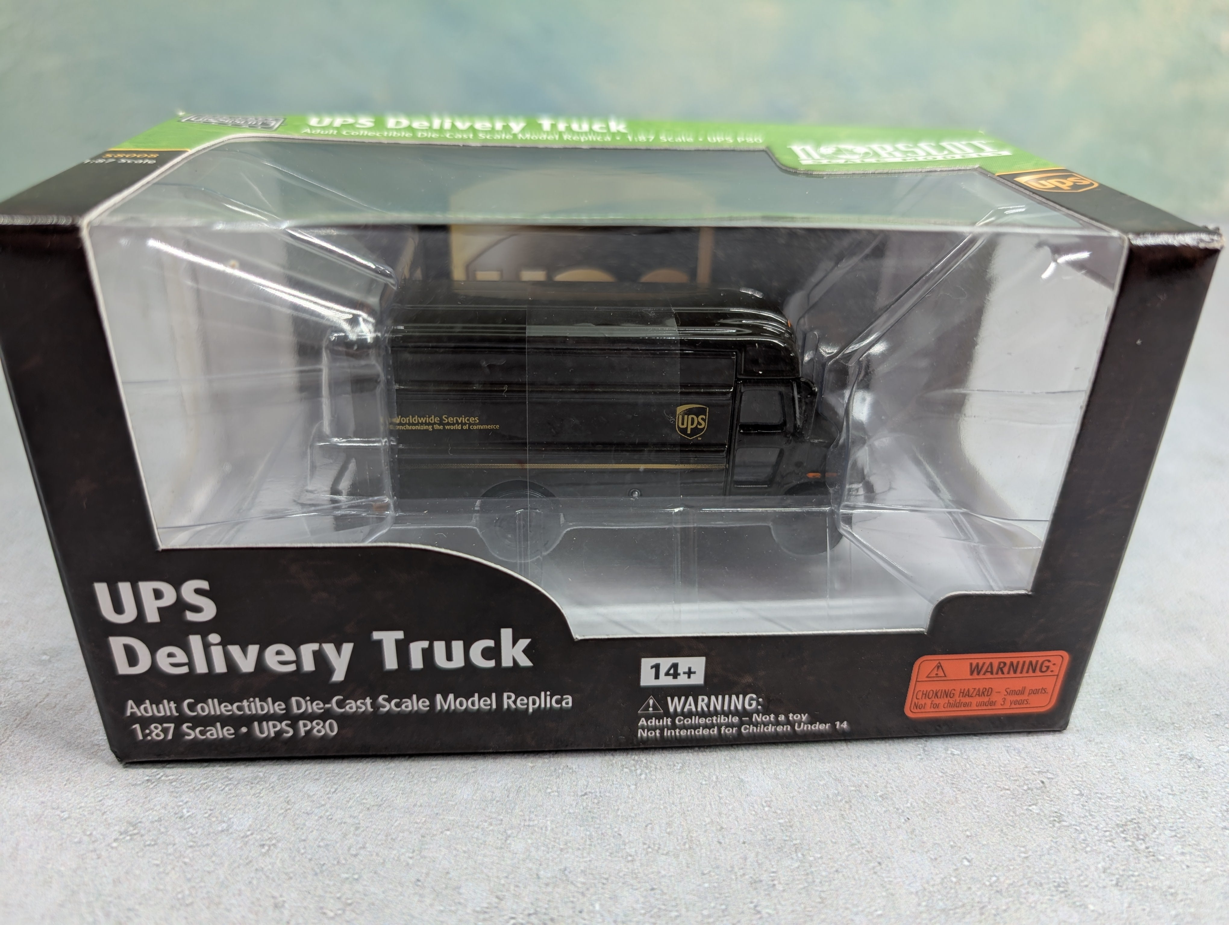 Norscot 58008 HO Scale UPS Delivery Truck Diecast Model